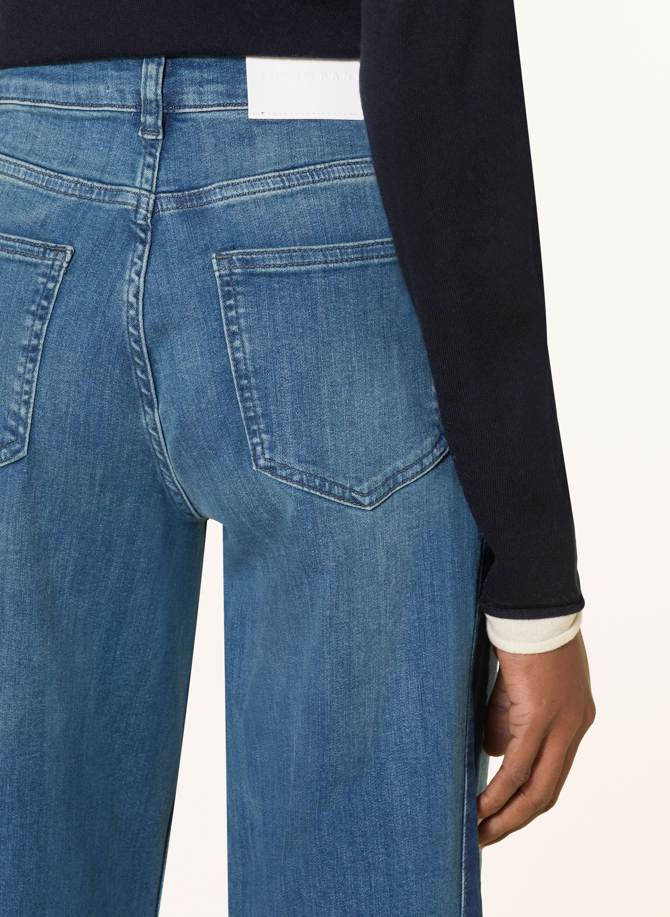 Thumbnail - Opus Pants Mom Jeans Melly blau