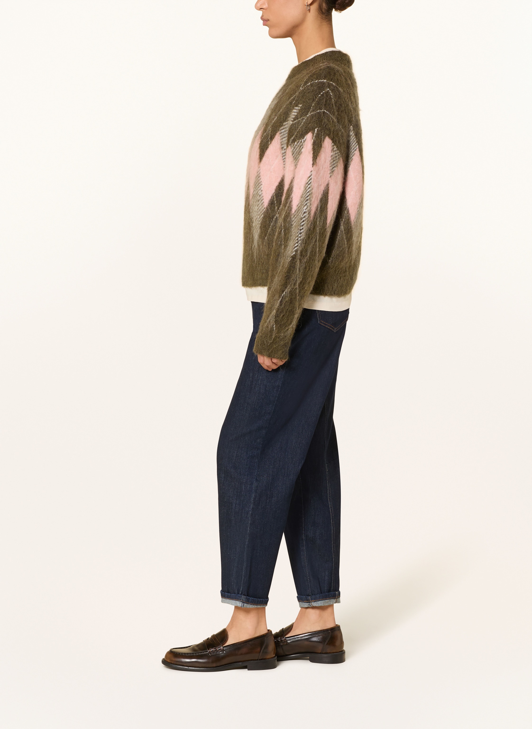 Thumbnail - Opus Pants Barrel Jeans Melly blau