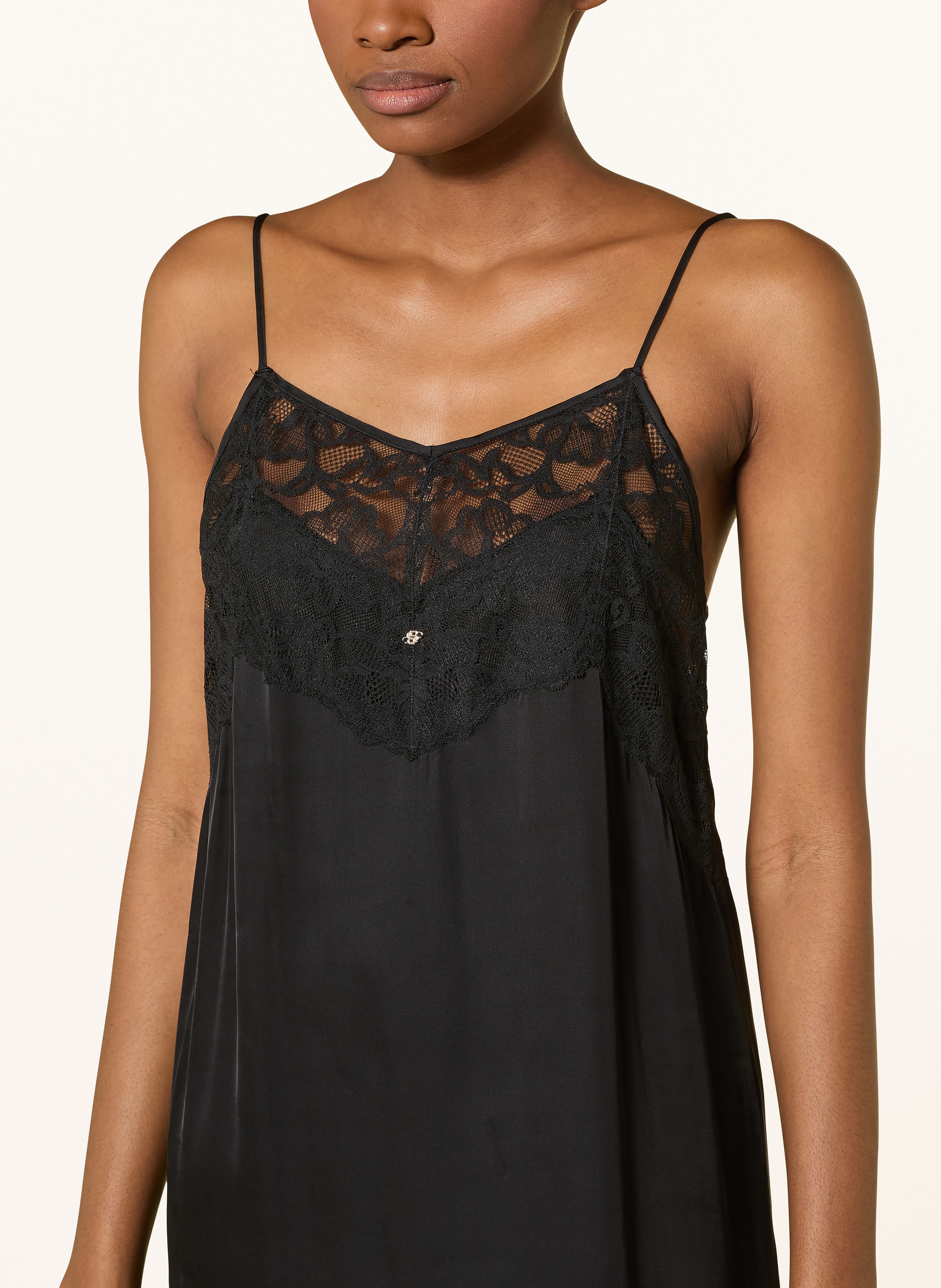 Thumbnail - Boss Negligé Blossom schwarz