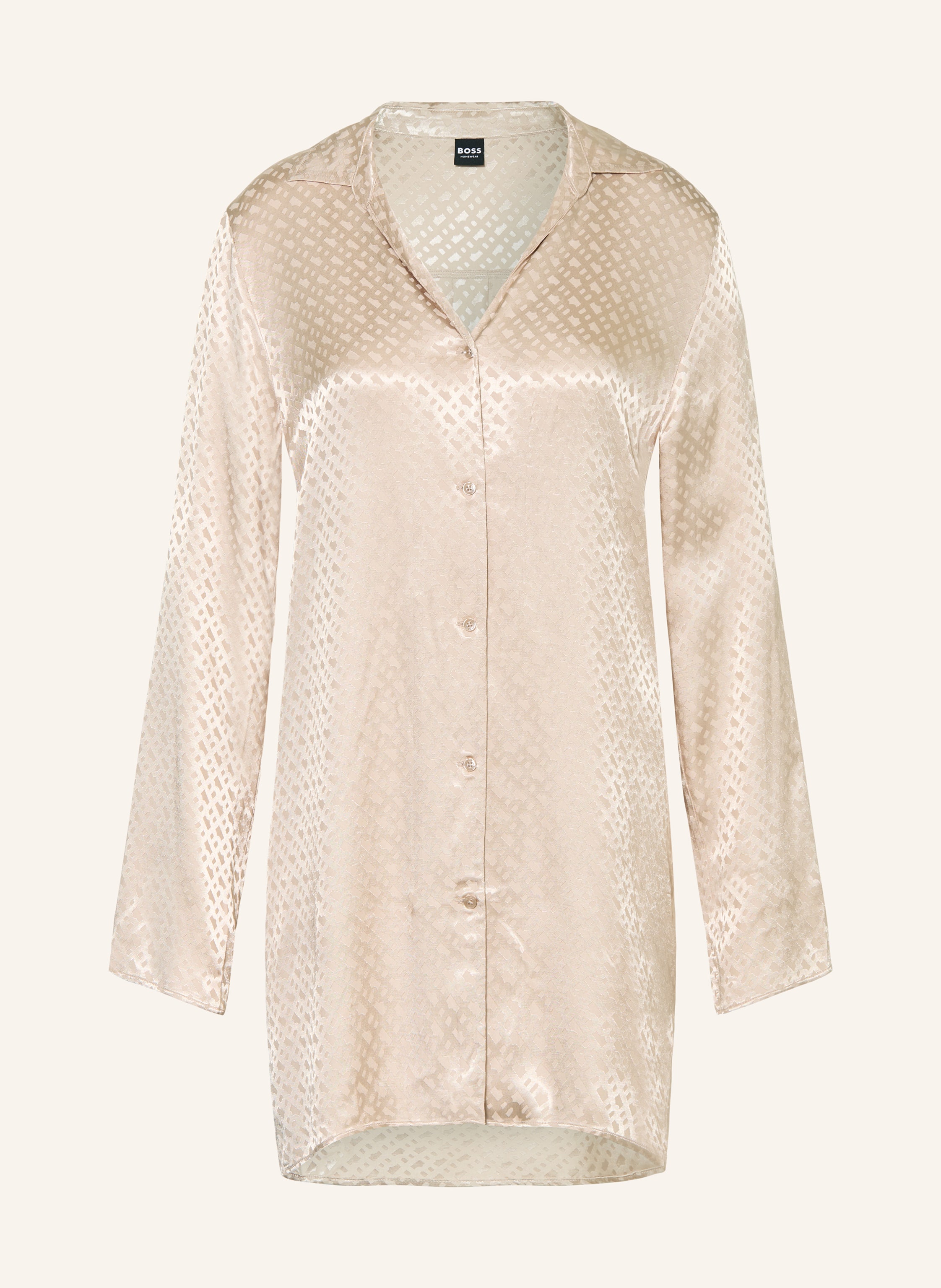 Boss Boss Nachthemd beige in BEIGE
