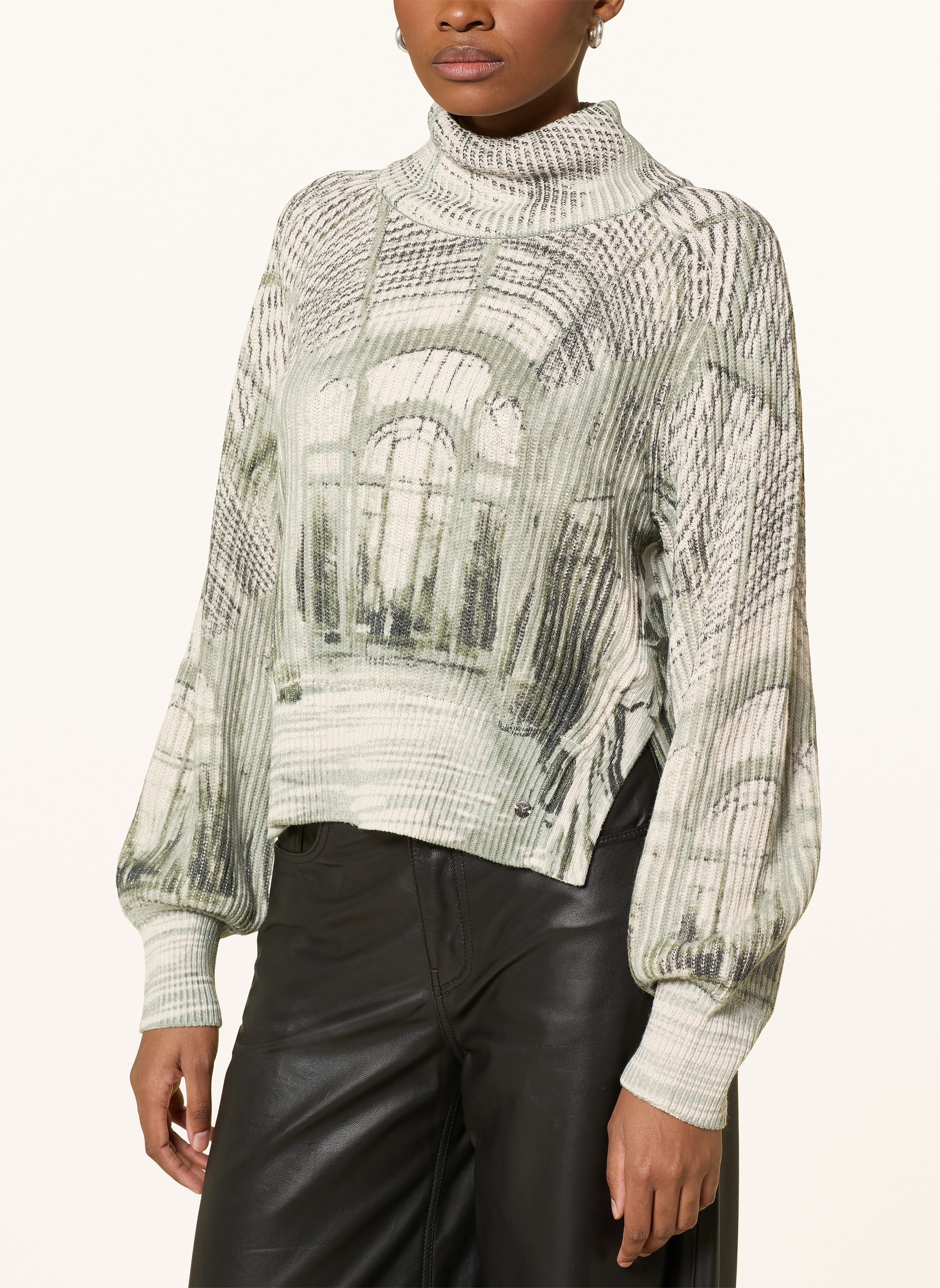 Thumbnail - Monari Pullover Mit Glitzergarn gruen