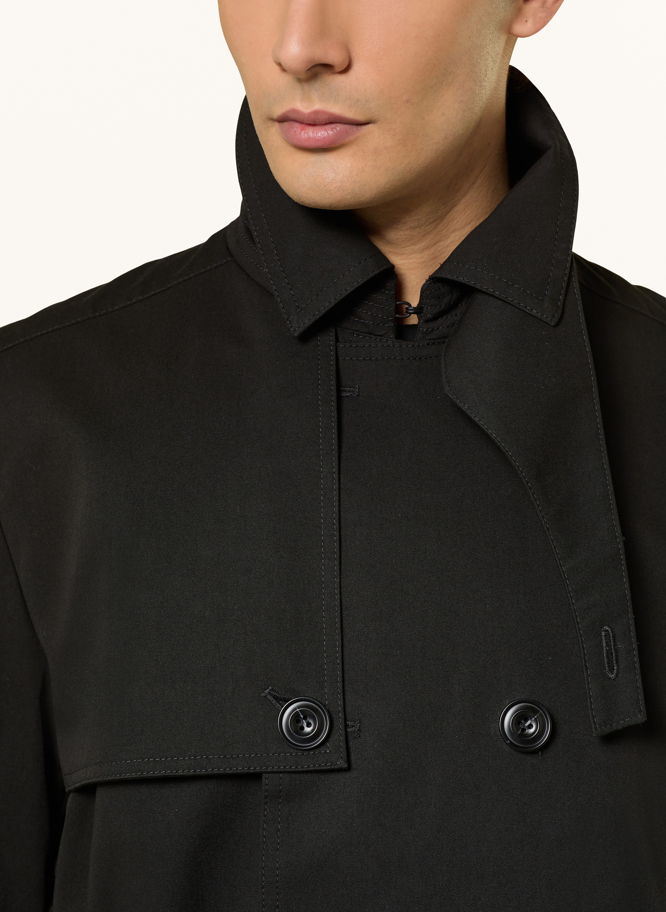 Thumbnail - Hugo Trenchcoat Malusk schwarz