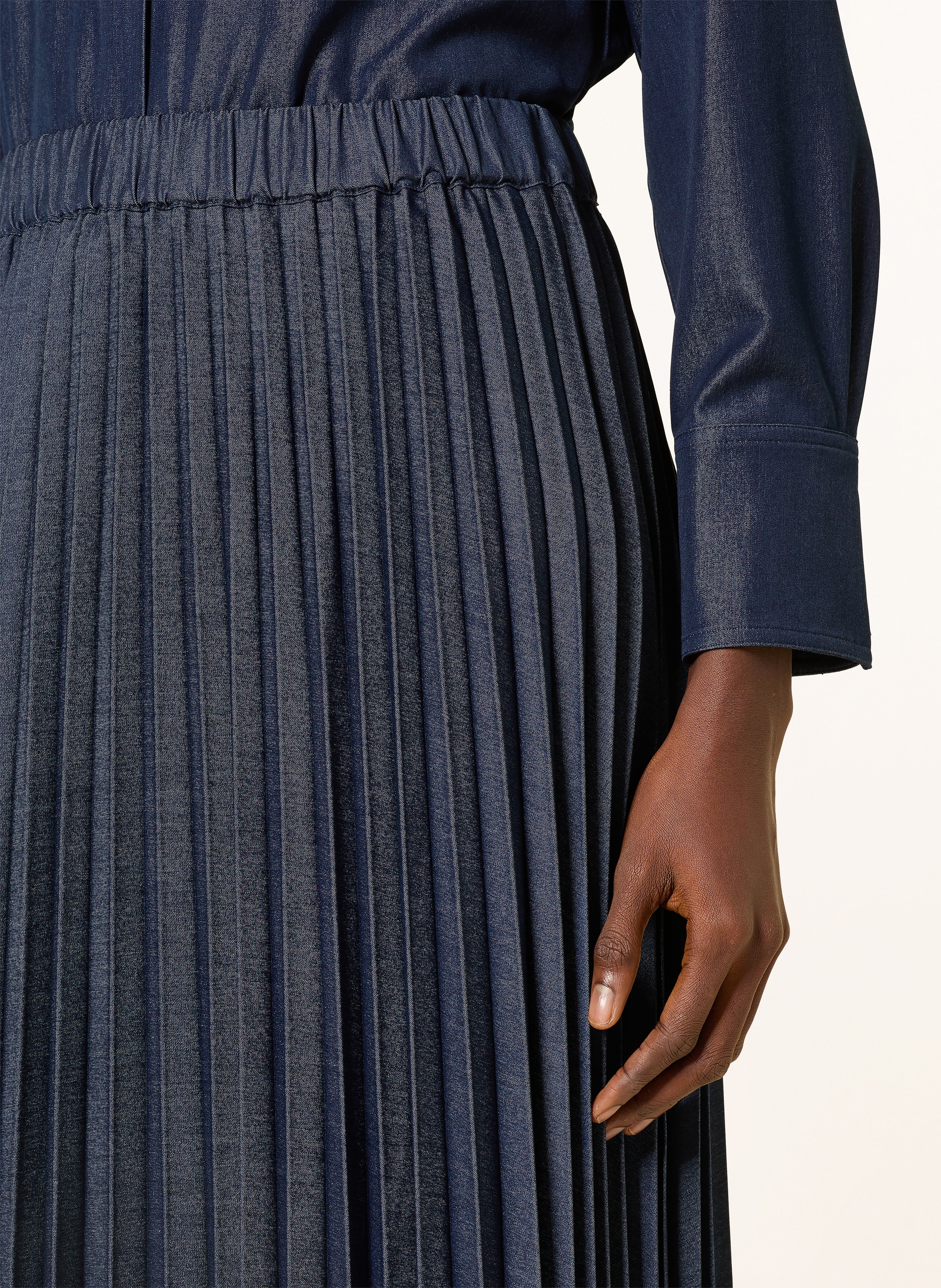 Thumbnail - Inwear Plisseerock Cherrieiw blau