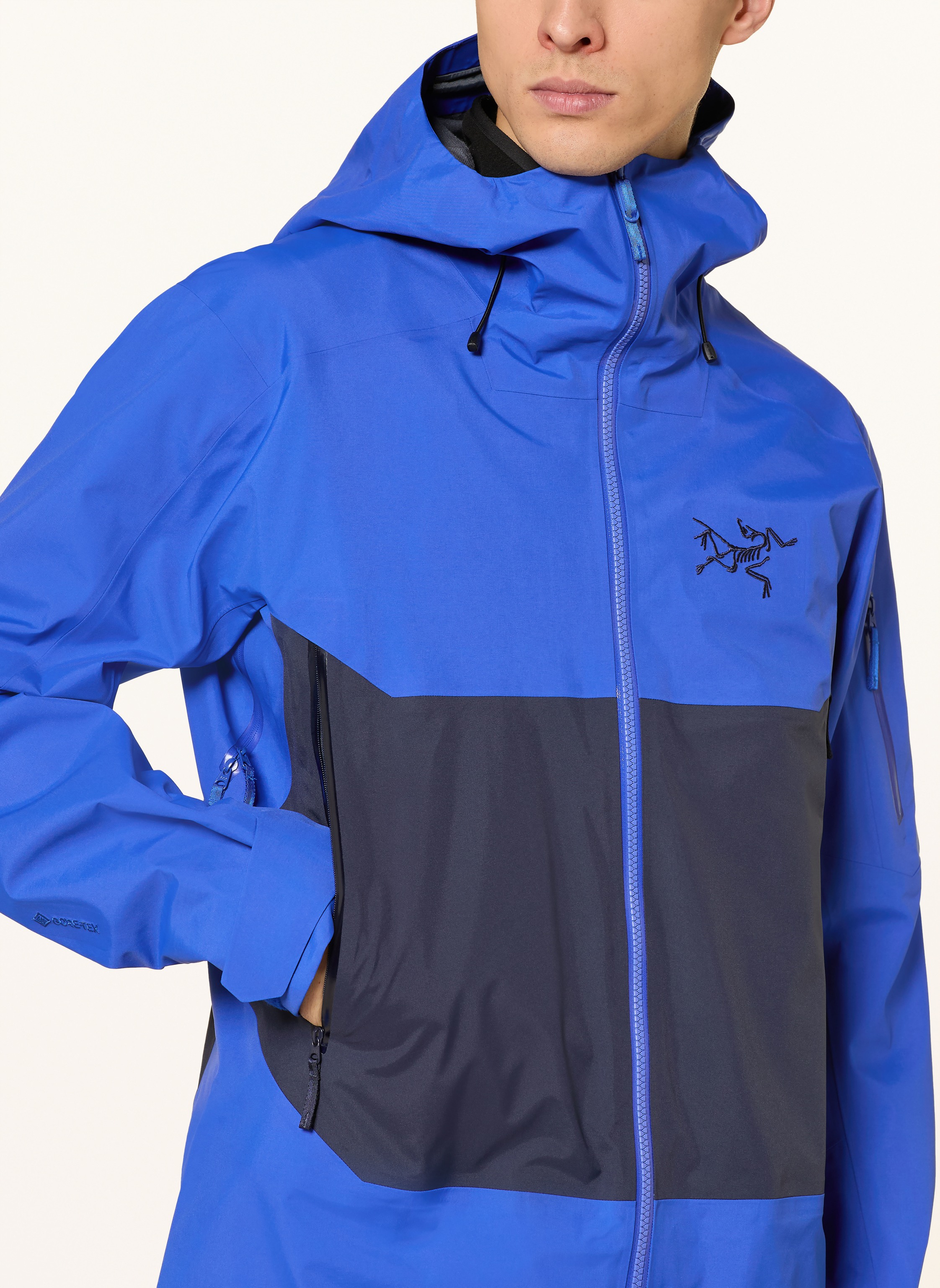 Thumbnail - Arc'teryx Hardshell-Skijacke Sabre blau