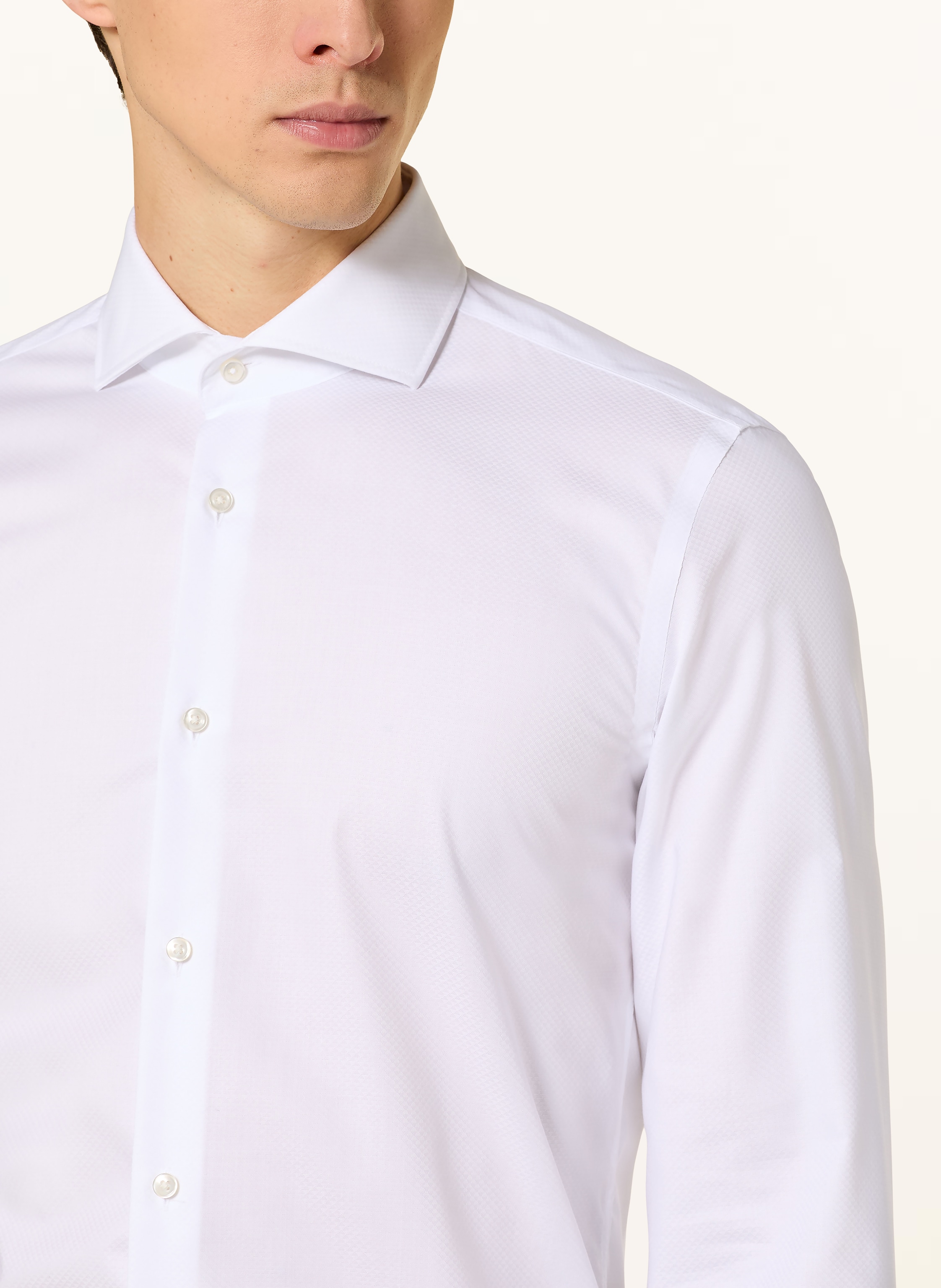 Thumbnail - Boss Hemd Hank Slim Fit weiss