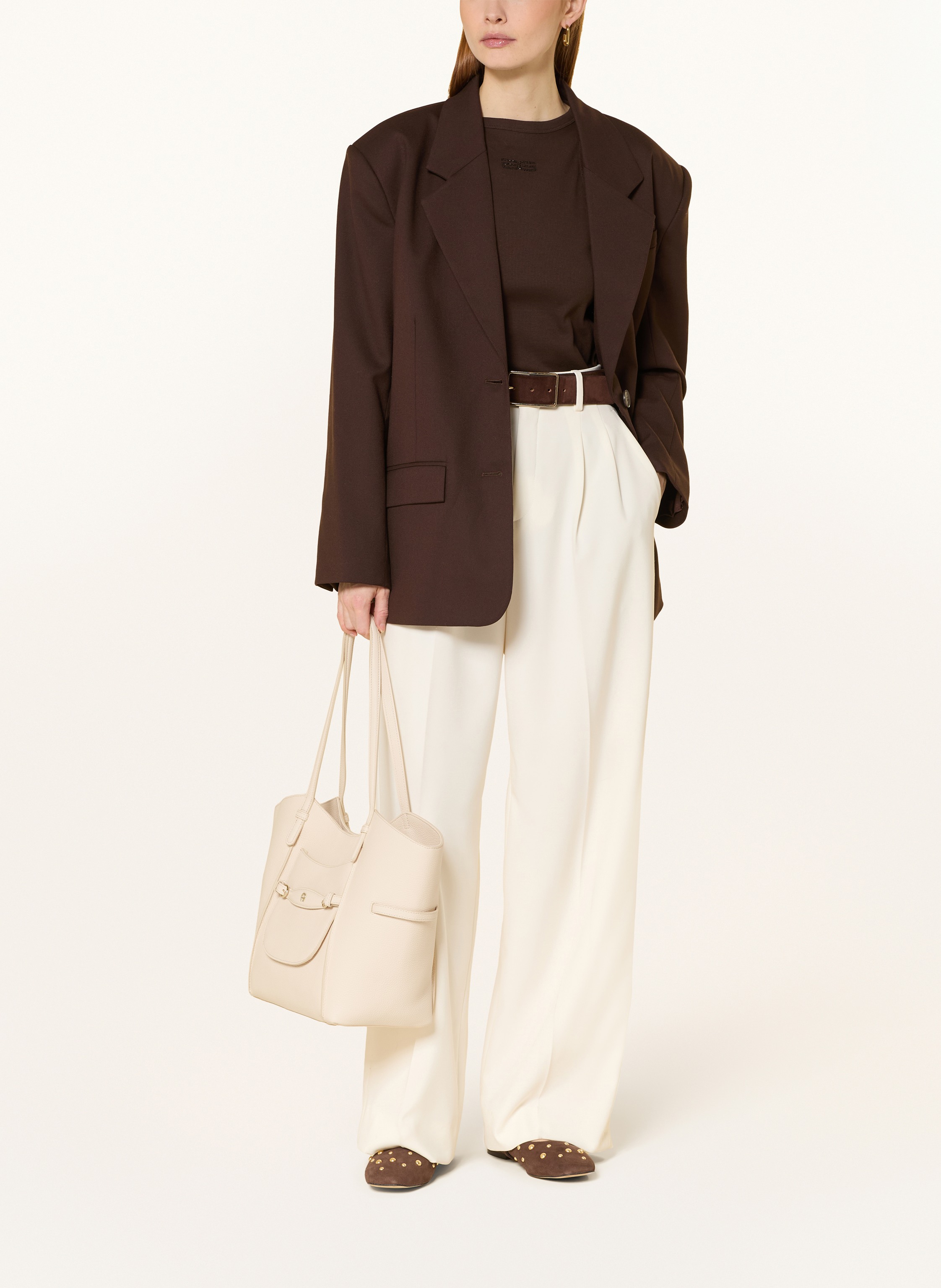 Thumbnail - Aigner Shopper Cavallo Large beige