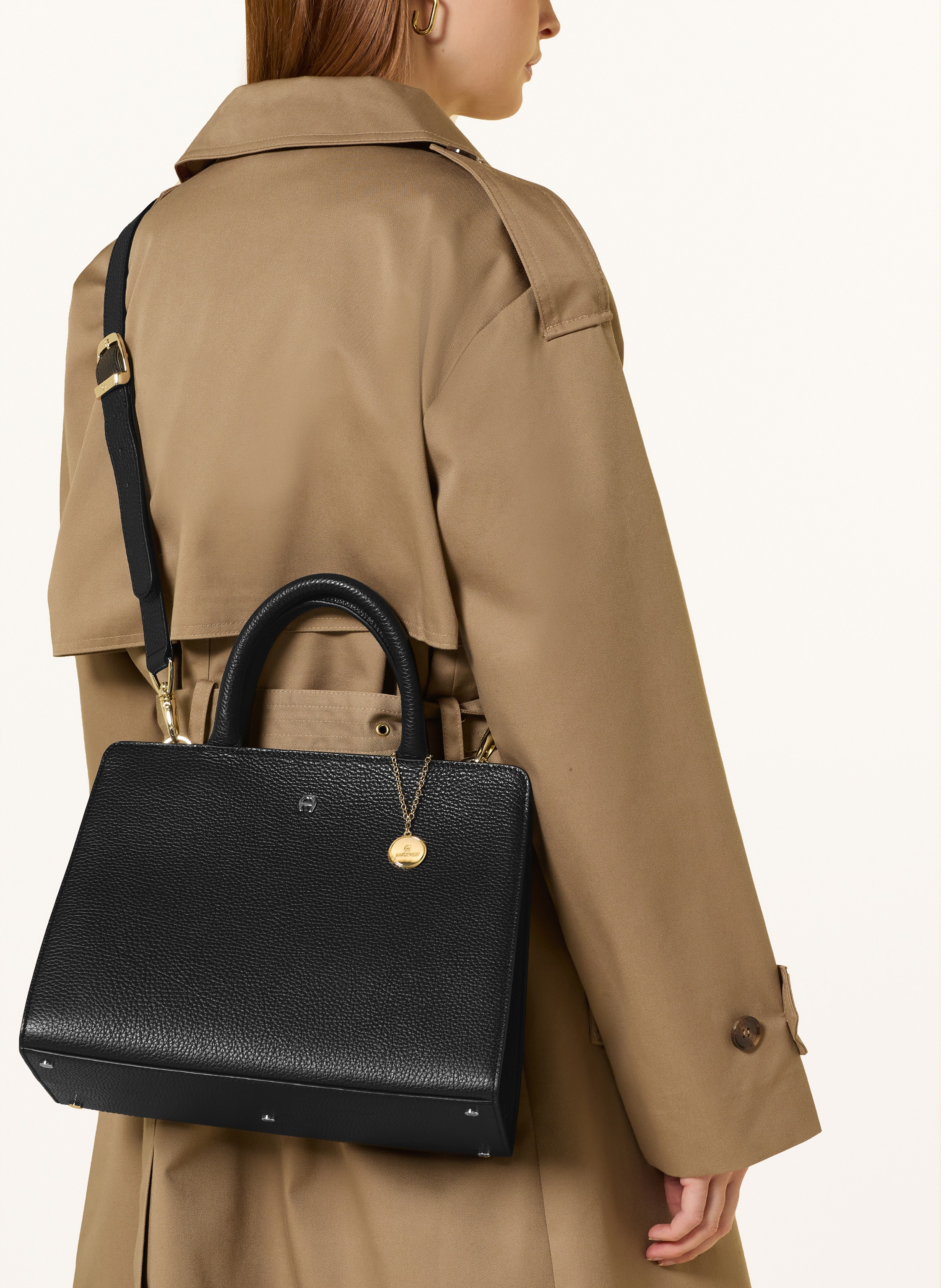 Thumbnail - Aigner Handtasche Cestino Cybill Medium schwarz