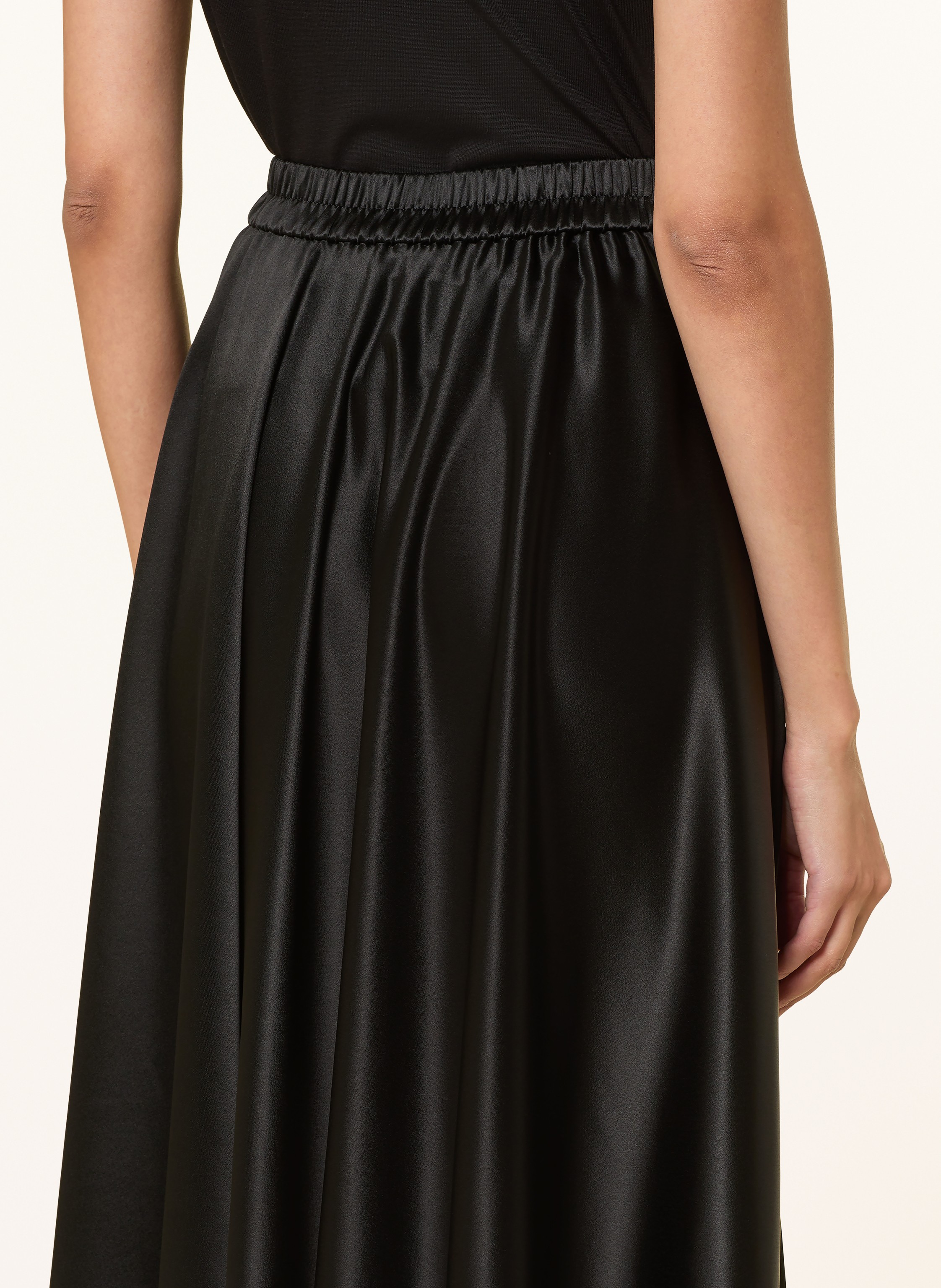 Thumbnail - Herzen's Angelegenheit Satinrock schwarz