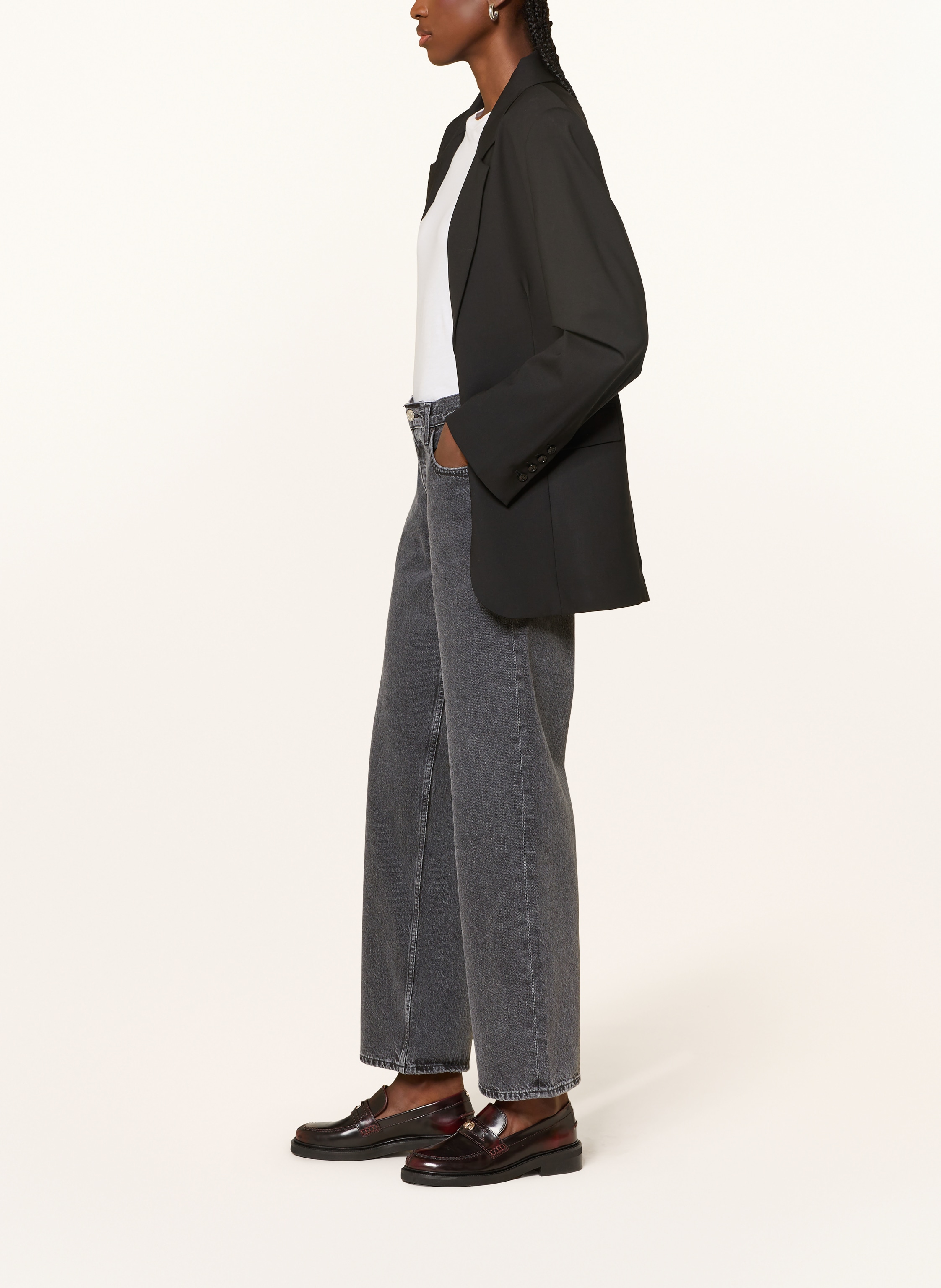 Thumbnail - Agolde Straight Jeans schwarz