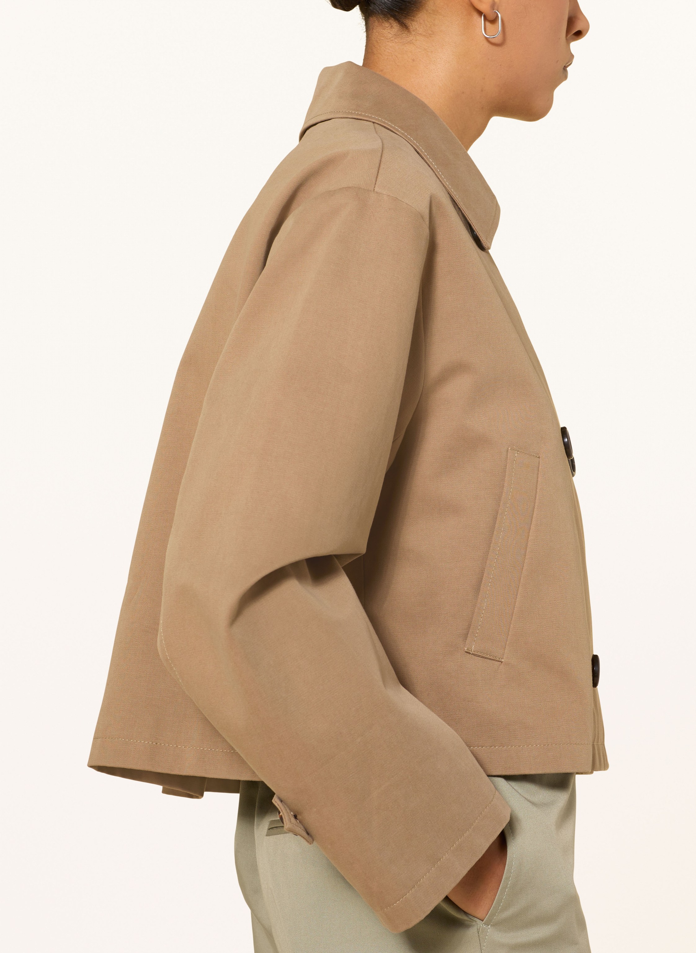 Thumbnail - Liu Jo Trench-Jacke beige