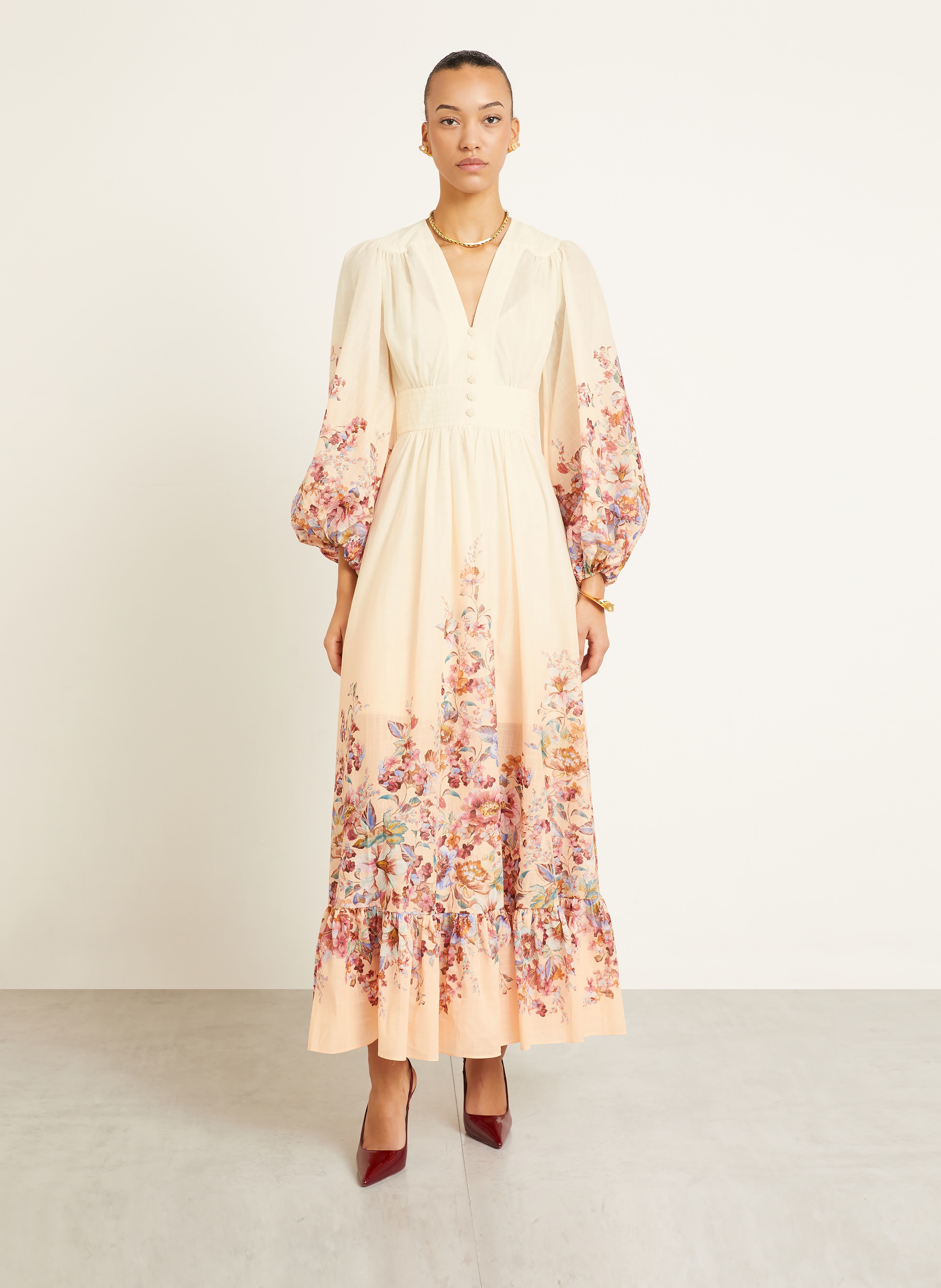 Thumbnail - Zimmermann Kleid Awaken weiss