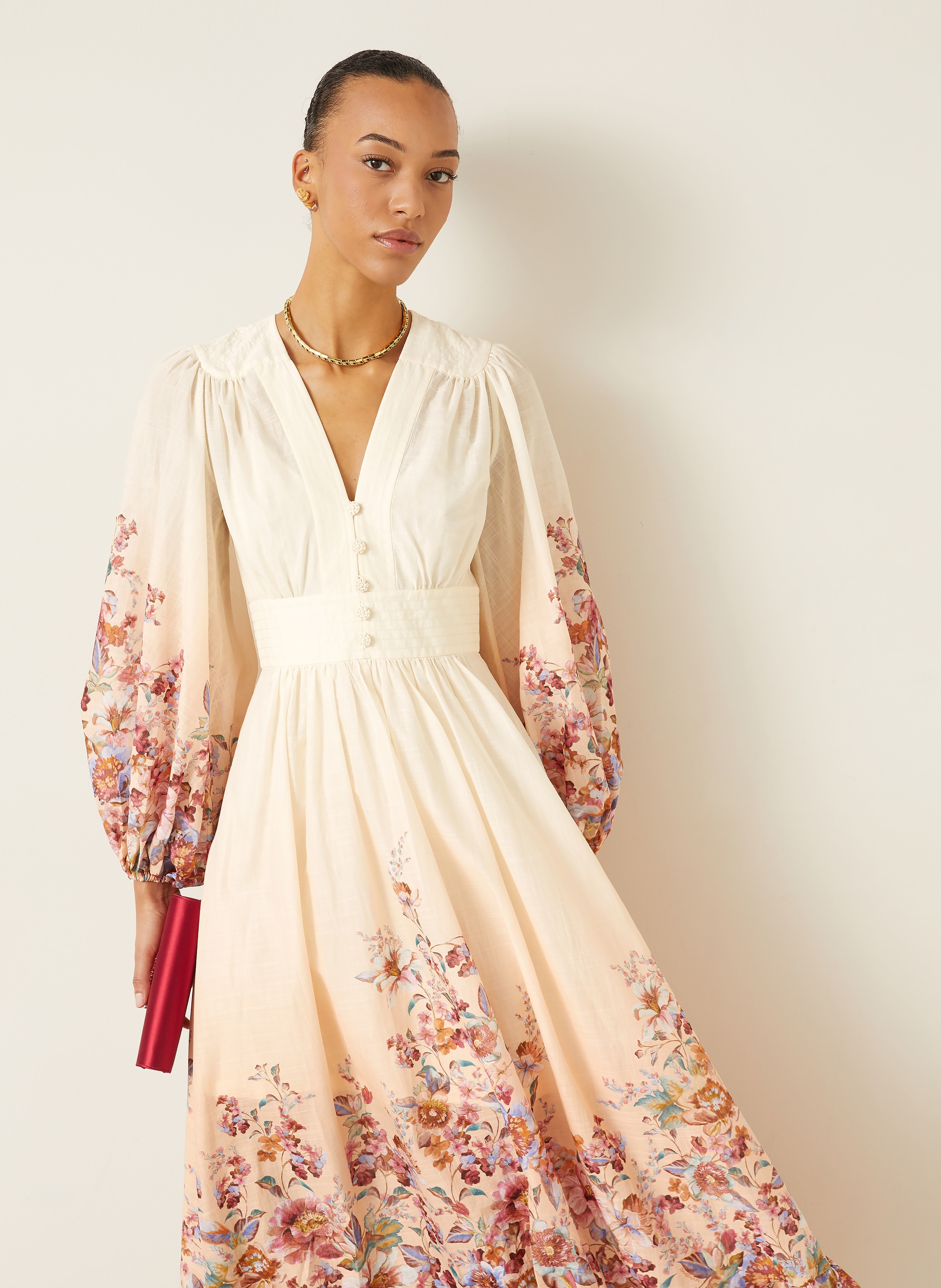 Thumbnail - Zimmermann Kleid Awaken weiss