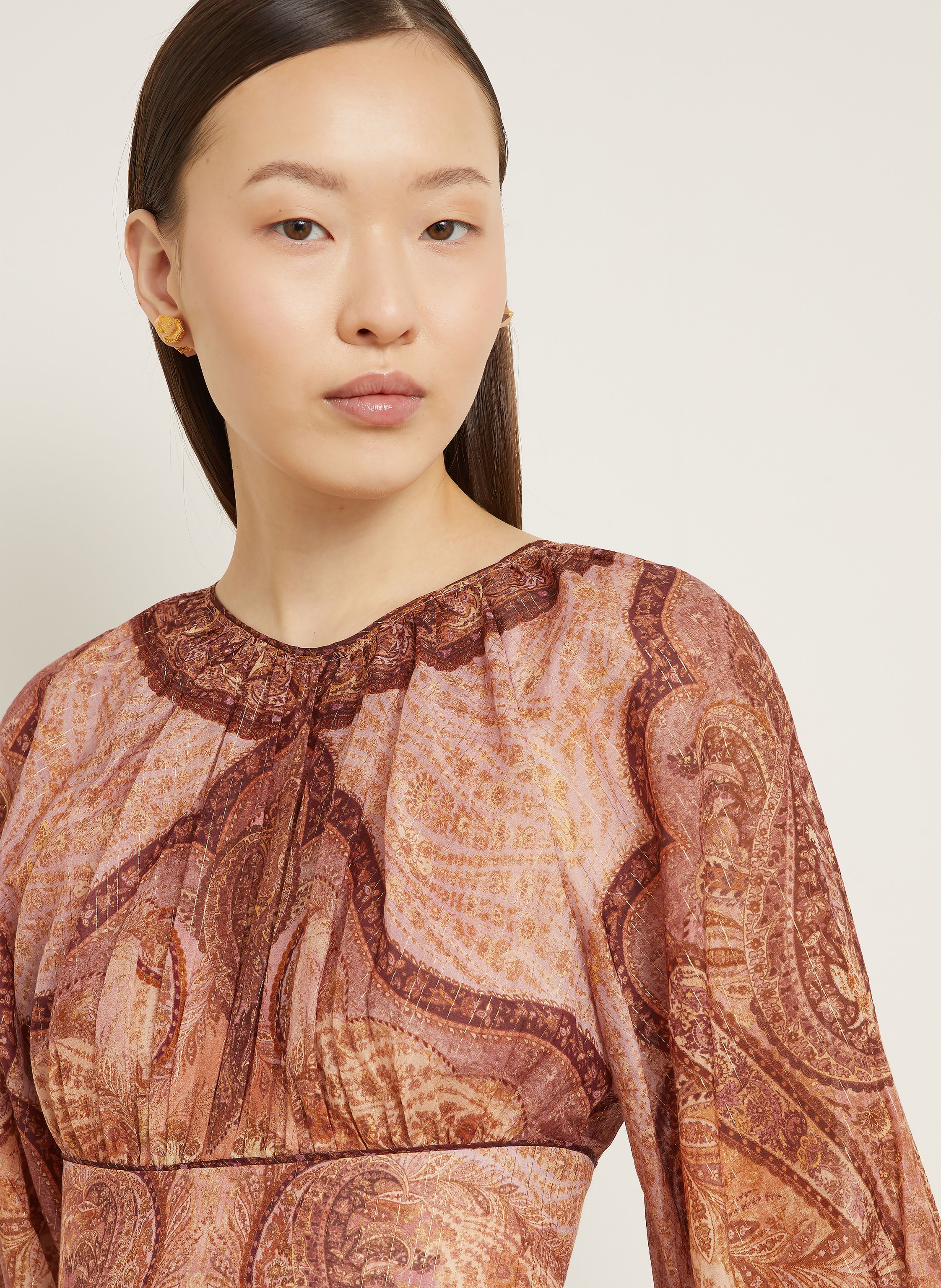 Thumbnail - Zimmermann Kleid Wanderlust rot