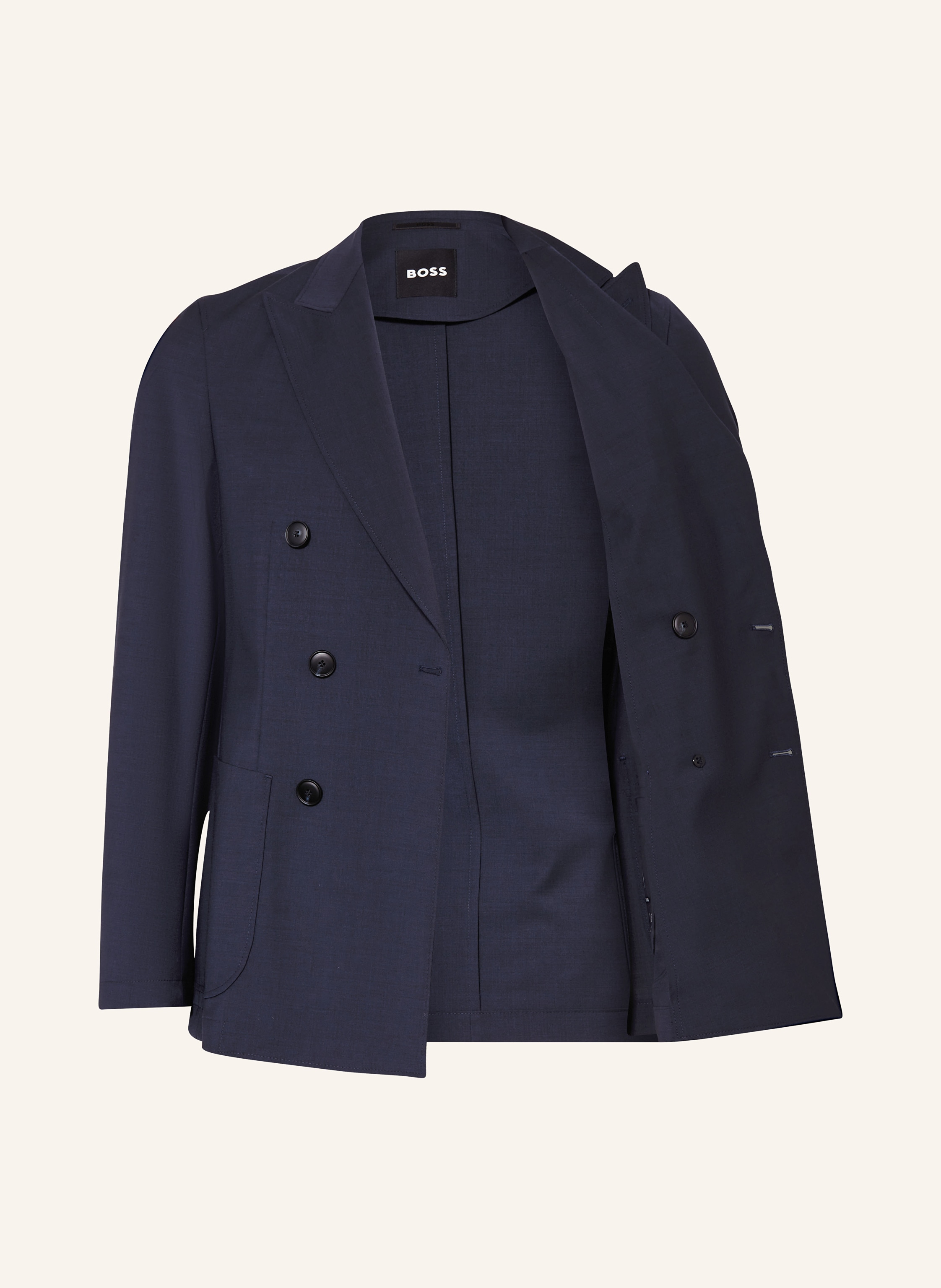 Thumbnail - Boss Anzugsakko Hanry Slim Fit blau