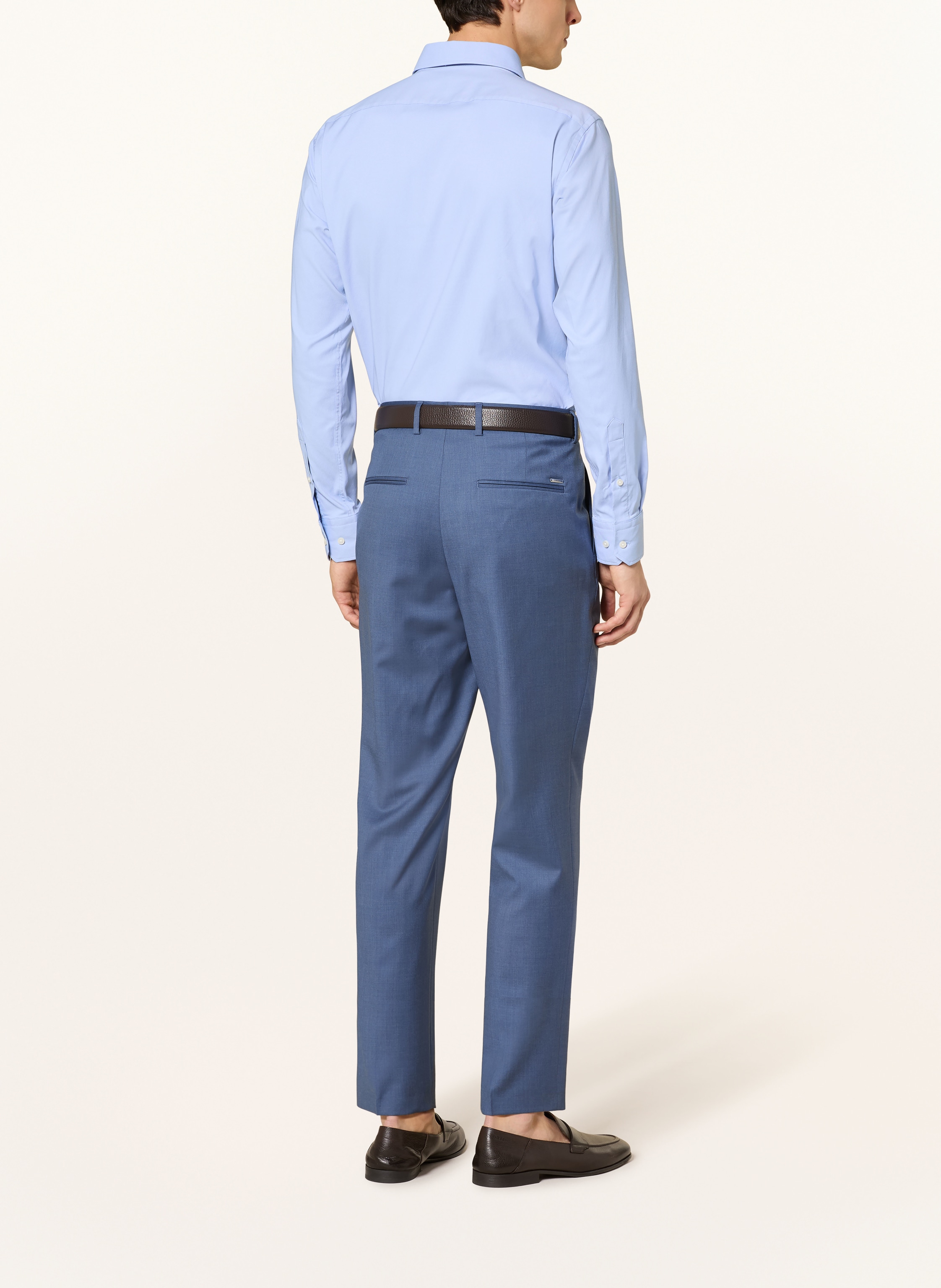 Thumbnail - Boss Anzughose Perin Tapered Fit blau