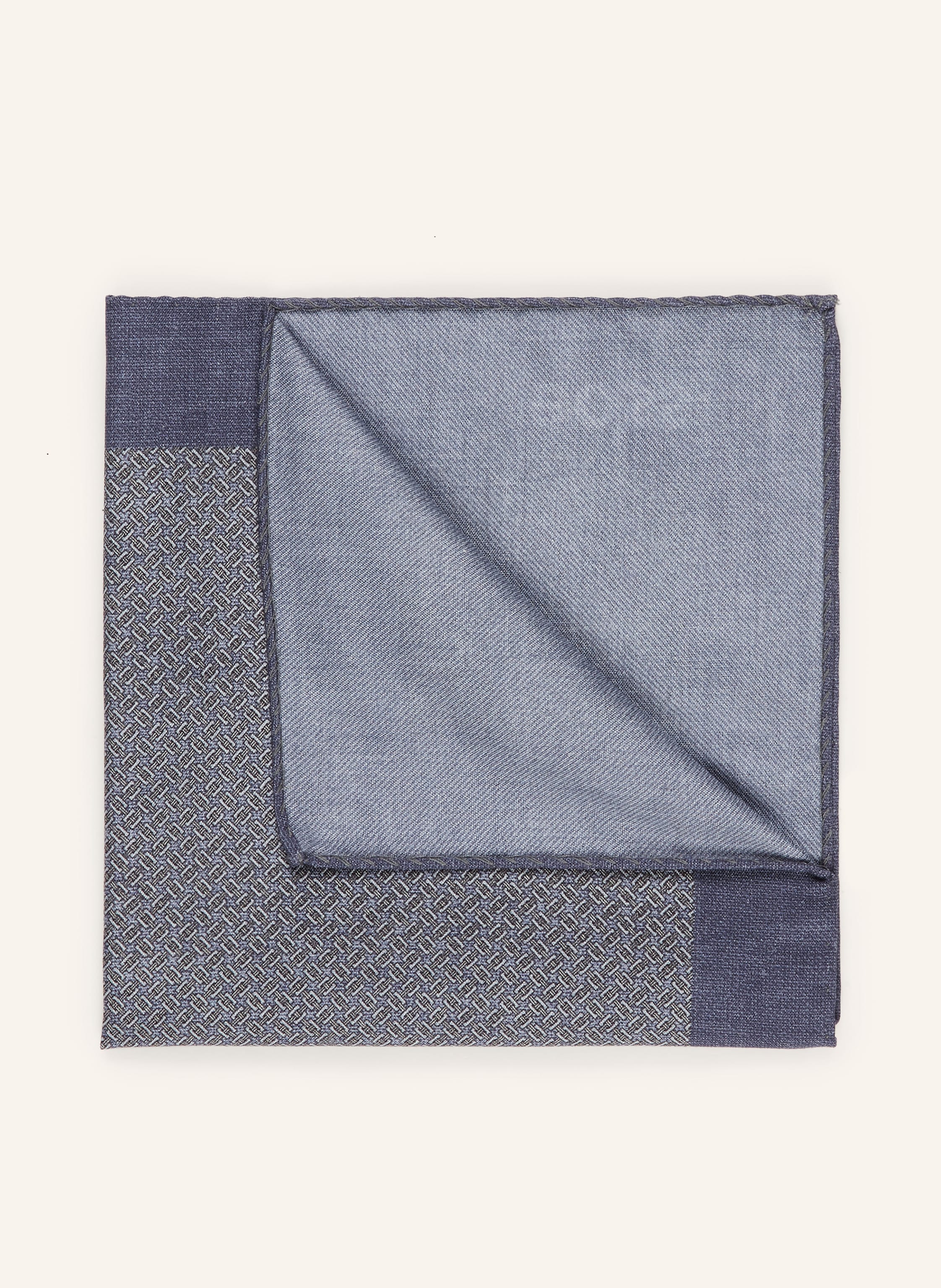 Boss Boss Einstecktuch lila in HELLLILA / BLAUGRAU