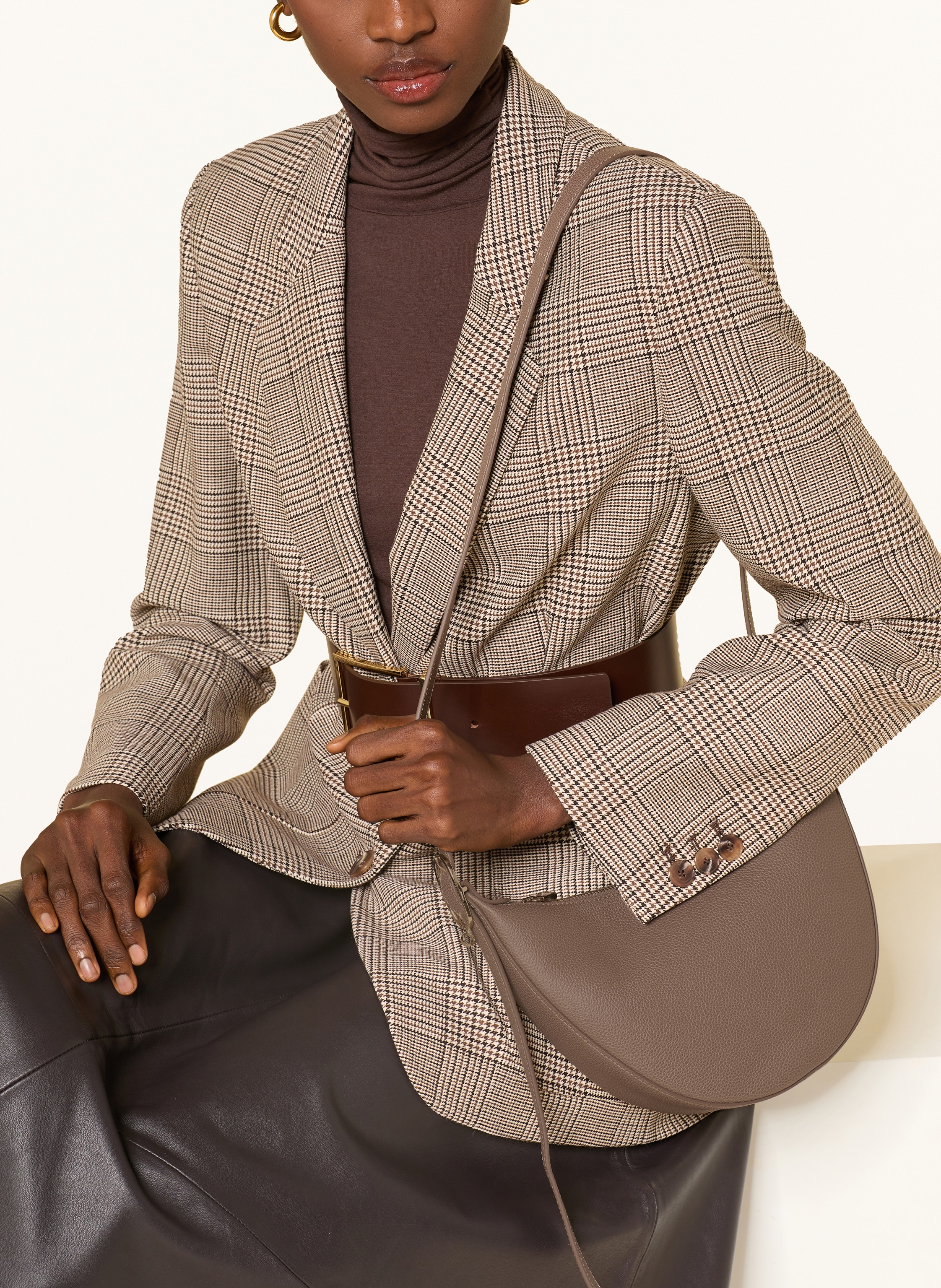 Thumbnail - Longchamp Umhängetasche beige