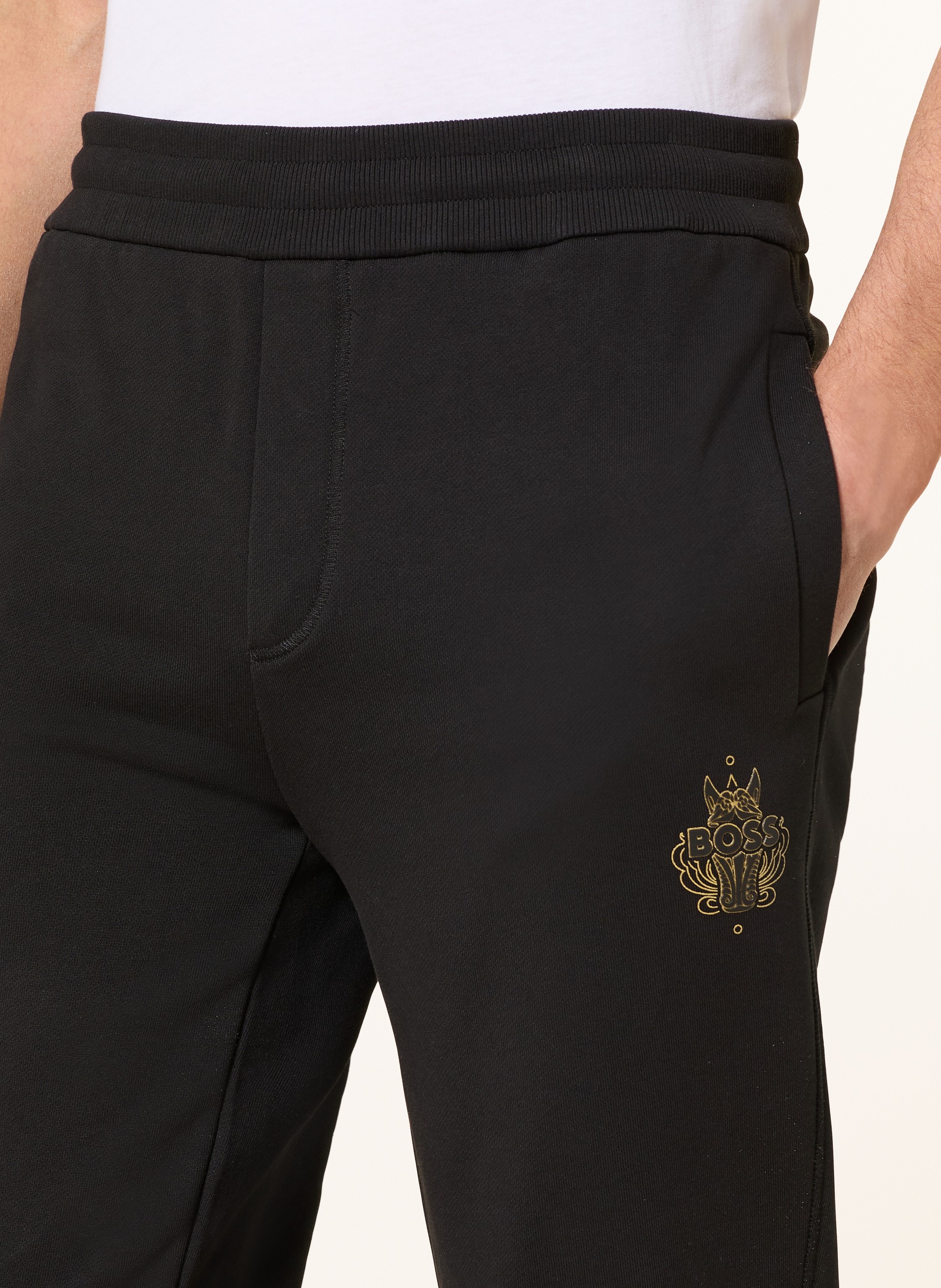 Thumbnail - Boss Sweatpants Wei schwarz