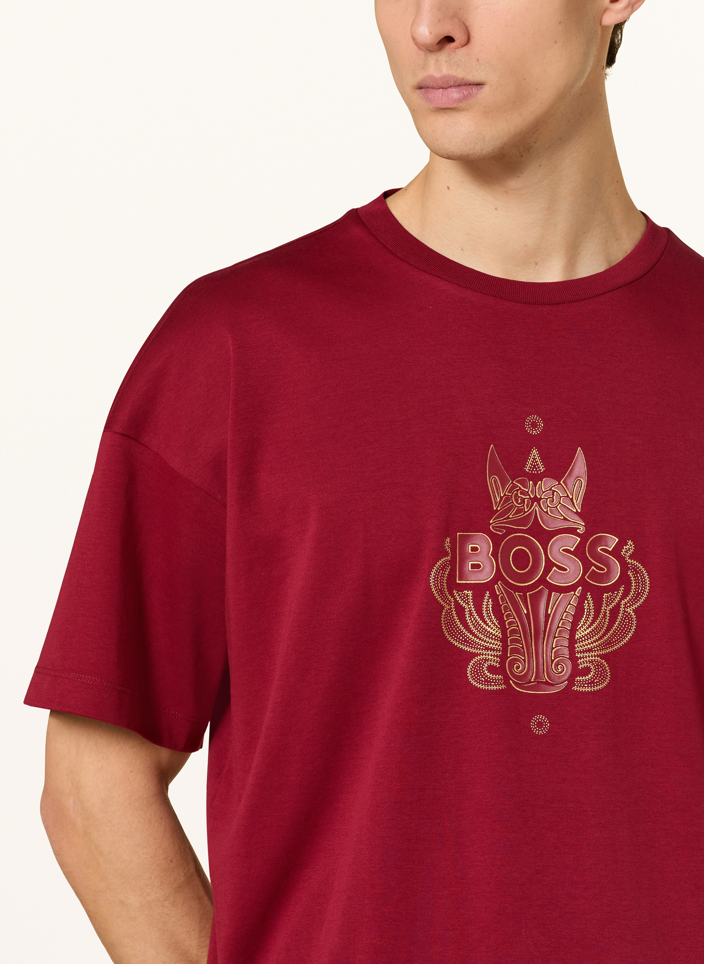 Thumbnail - Boss T-Shirt Wen_Cny rot