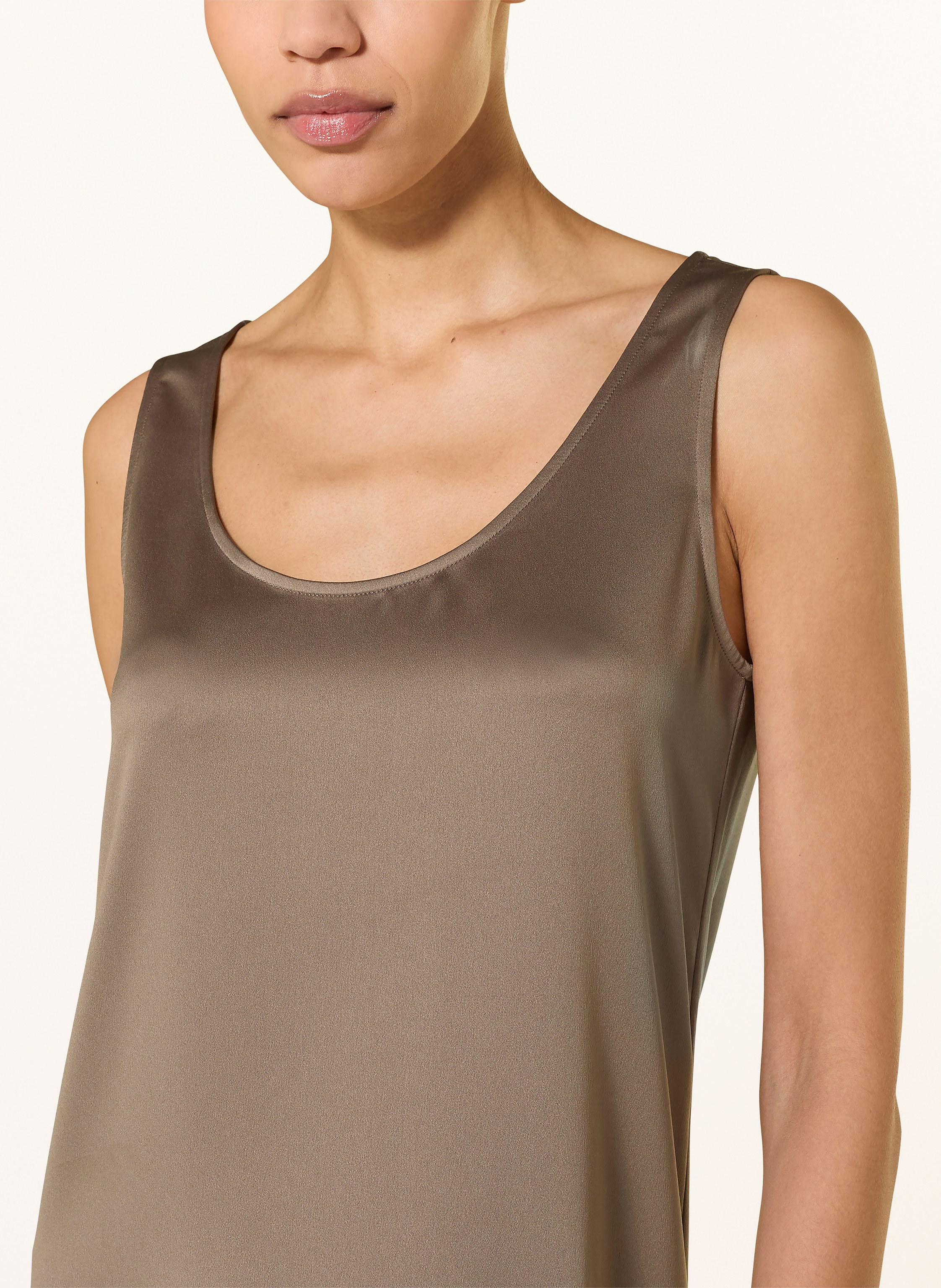 Thumbnail - Juvia Satinkleid Nuna beige