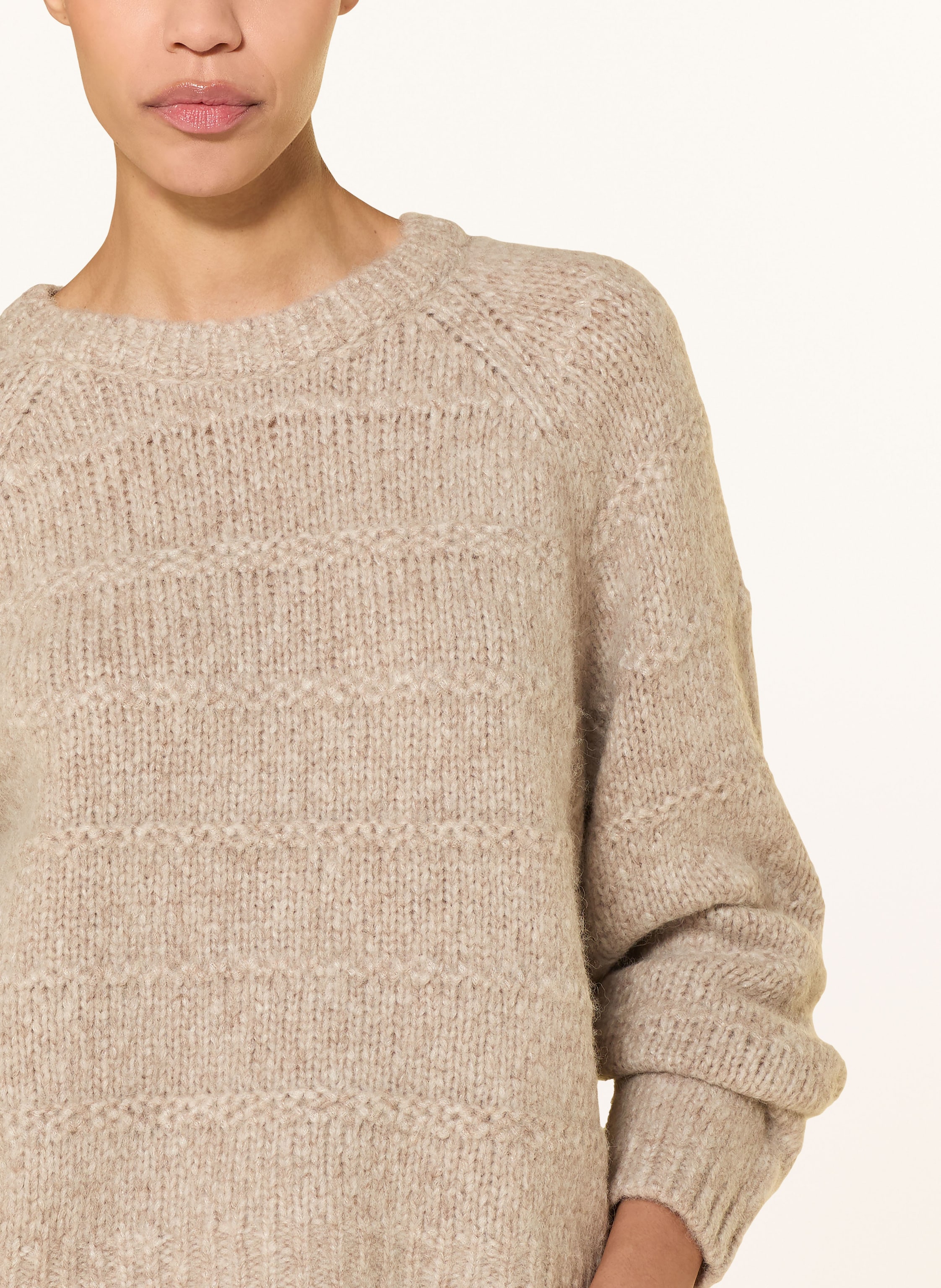 Thumbnail - Juvia Pullover Virginia beige