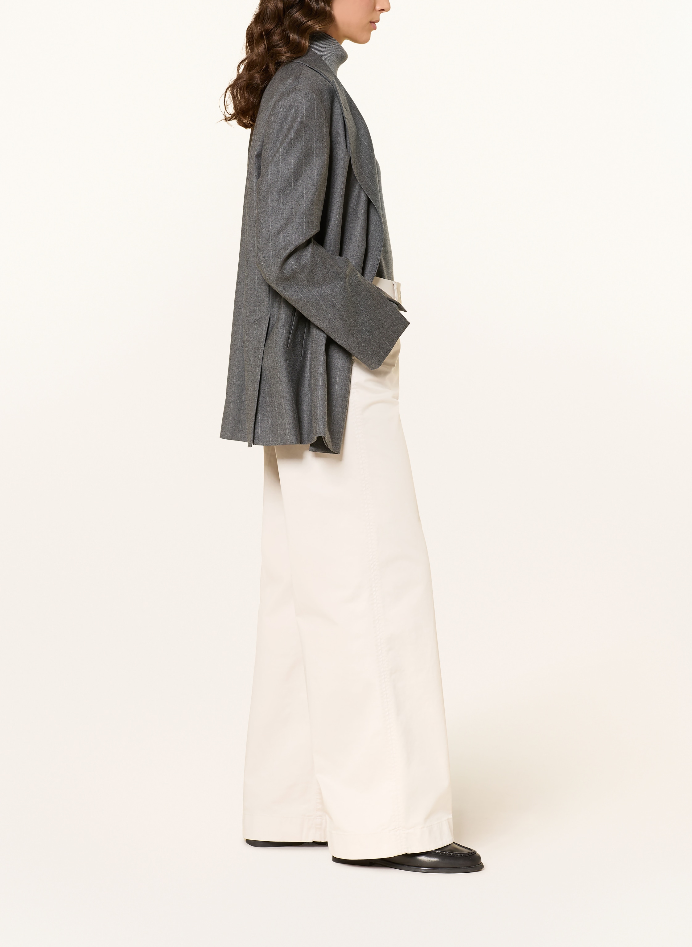 Thumbnail - Windsor. Marlenehose weiss