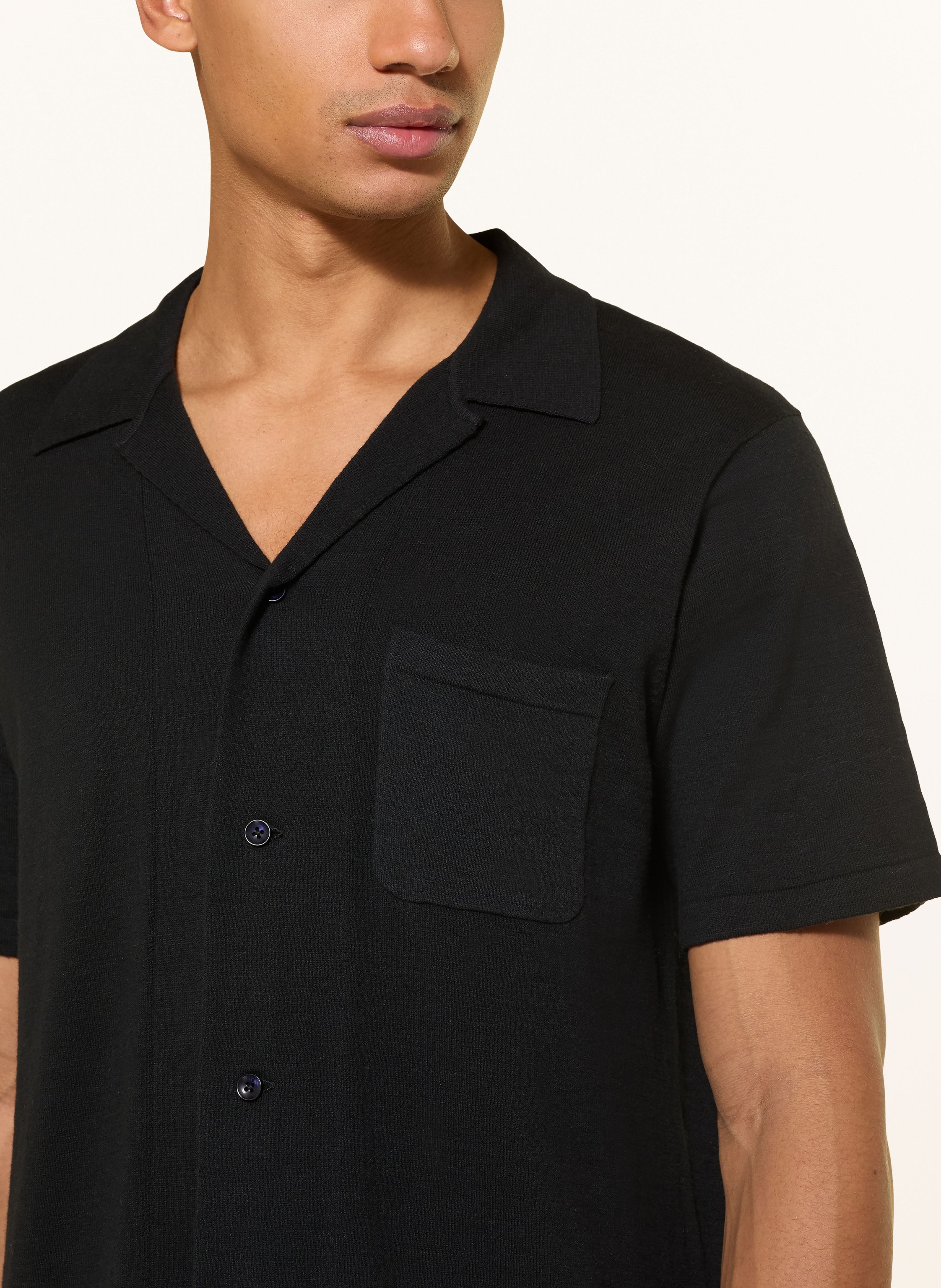 Thumbnail - Paul Resorthemd Comfort Fit schwarz