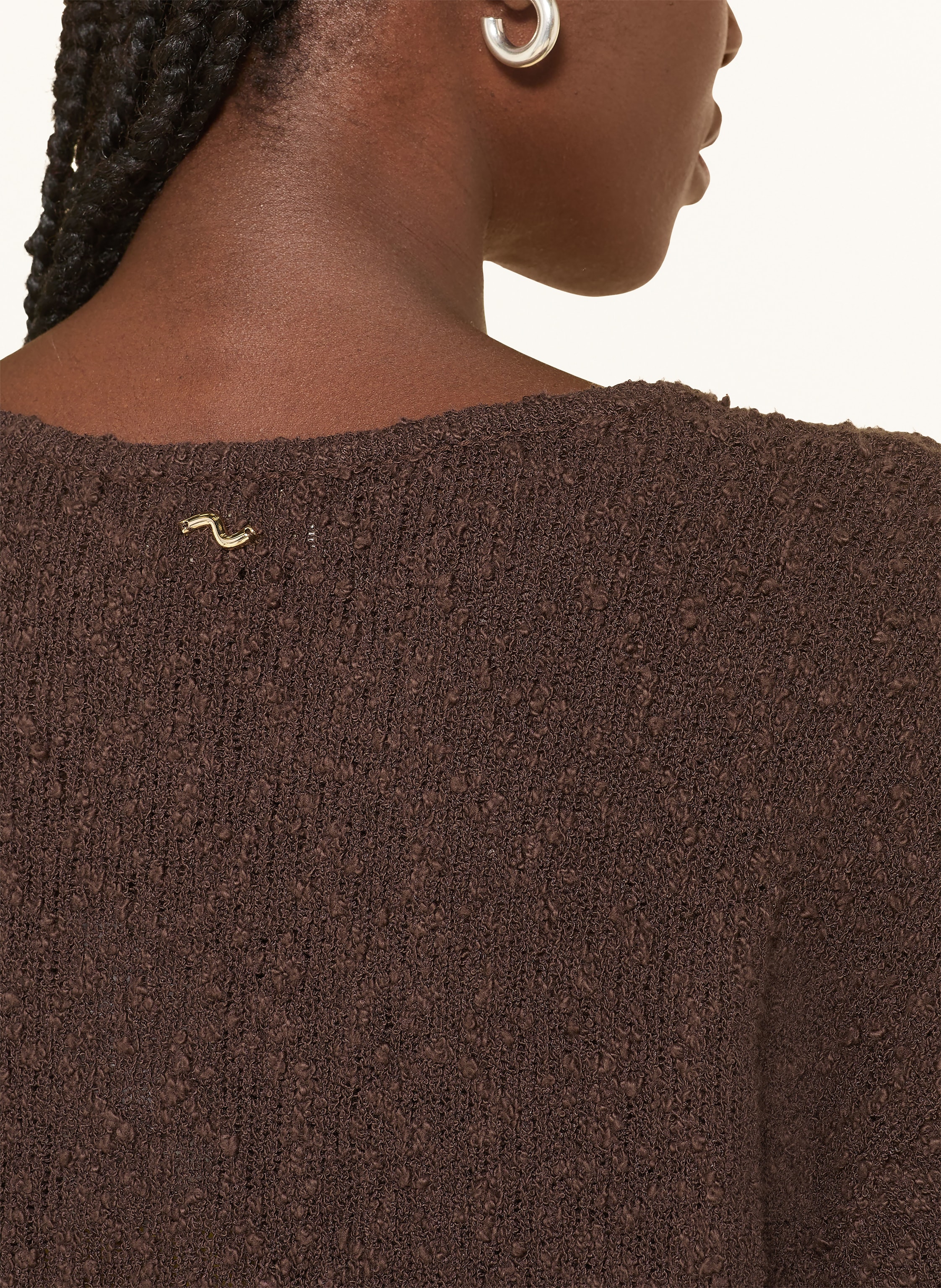 Thumbnail - Lezu Oversized-Pullover Leloo braun