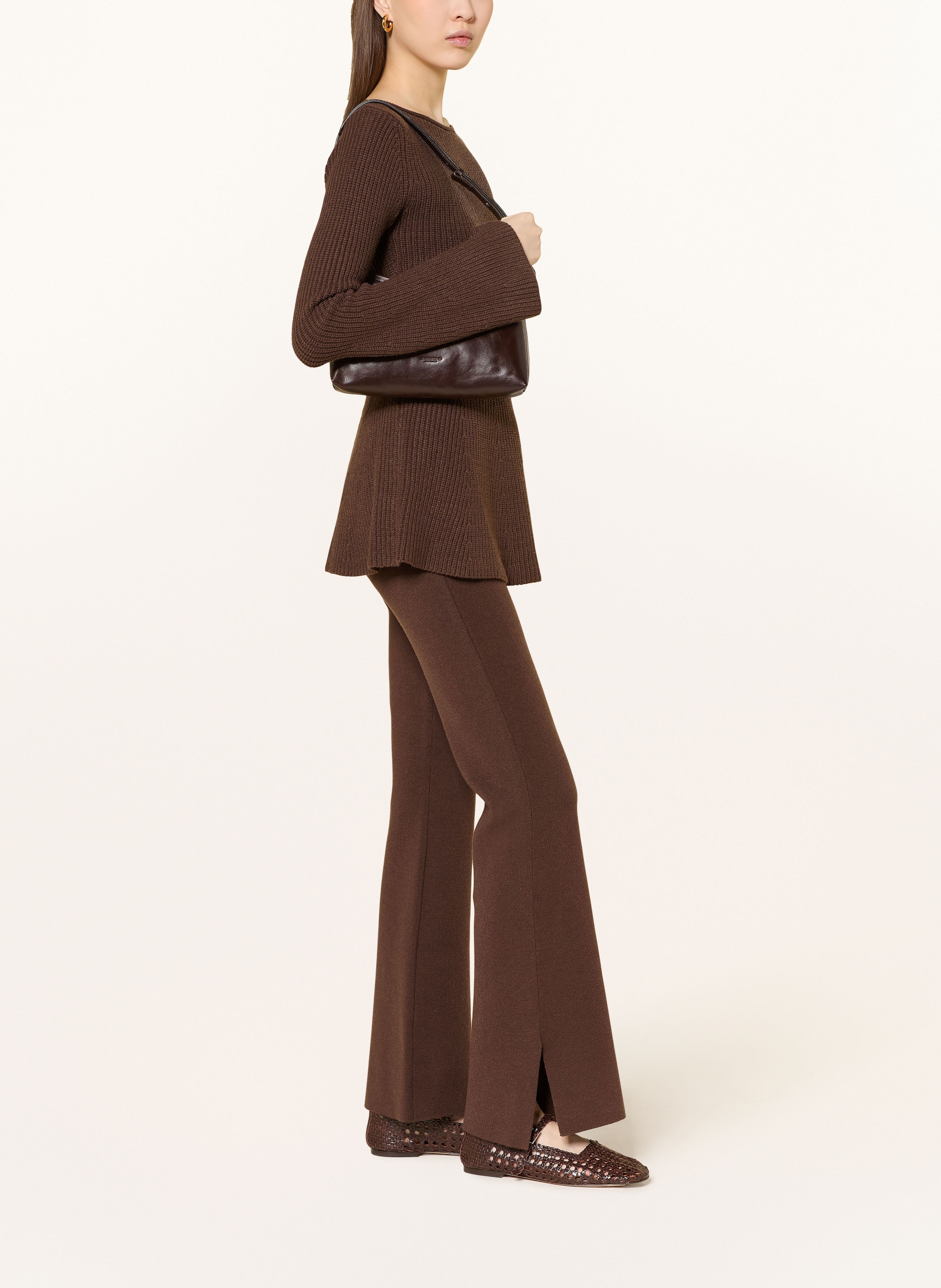 Thumbnail - Lezu Strickhose Kami braun