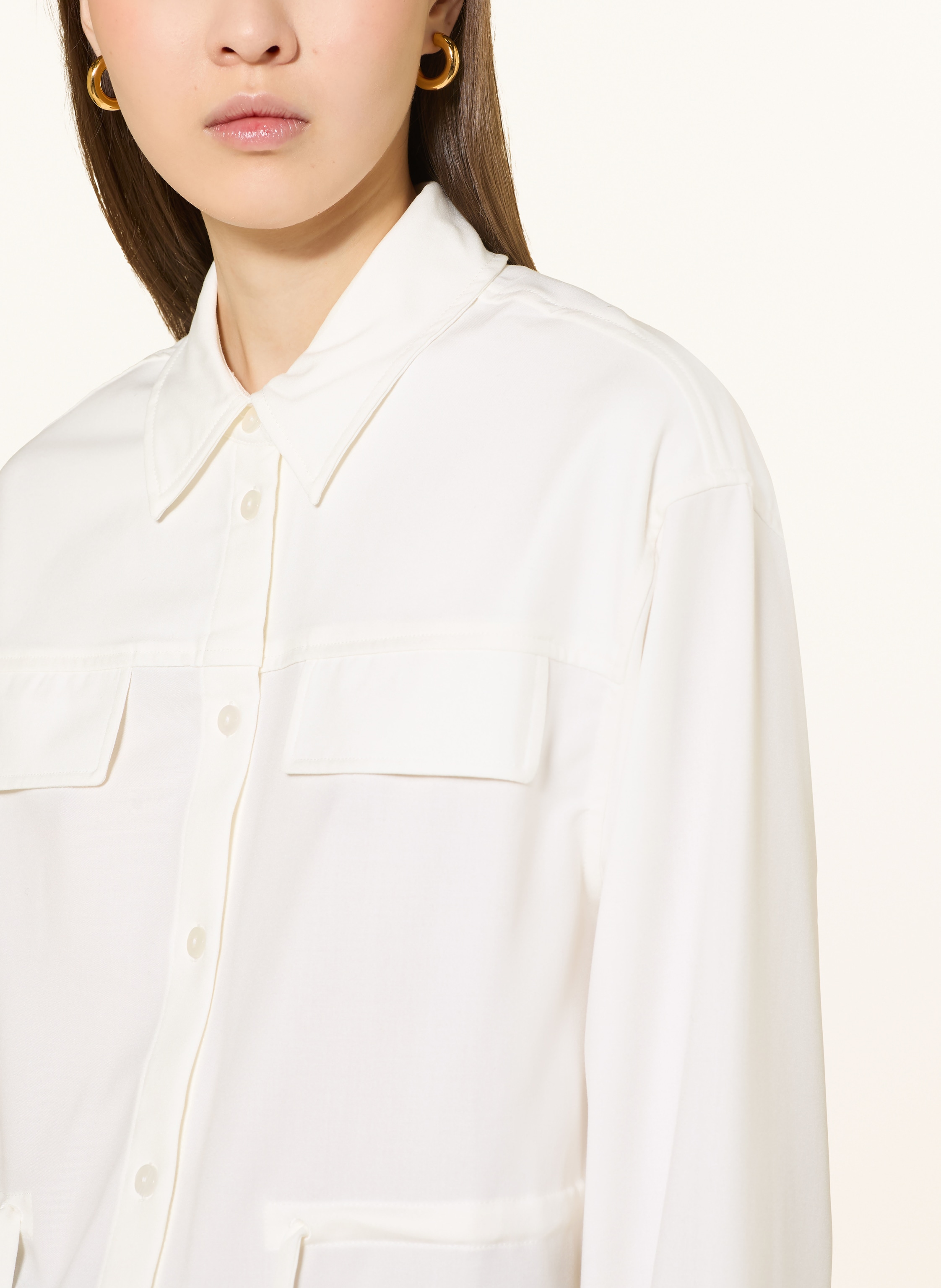 Thumbnail - Lezu Hemdbluse Shari weiss