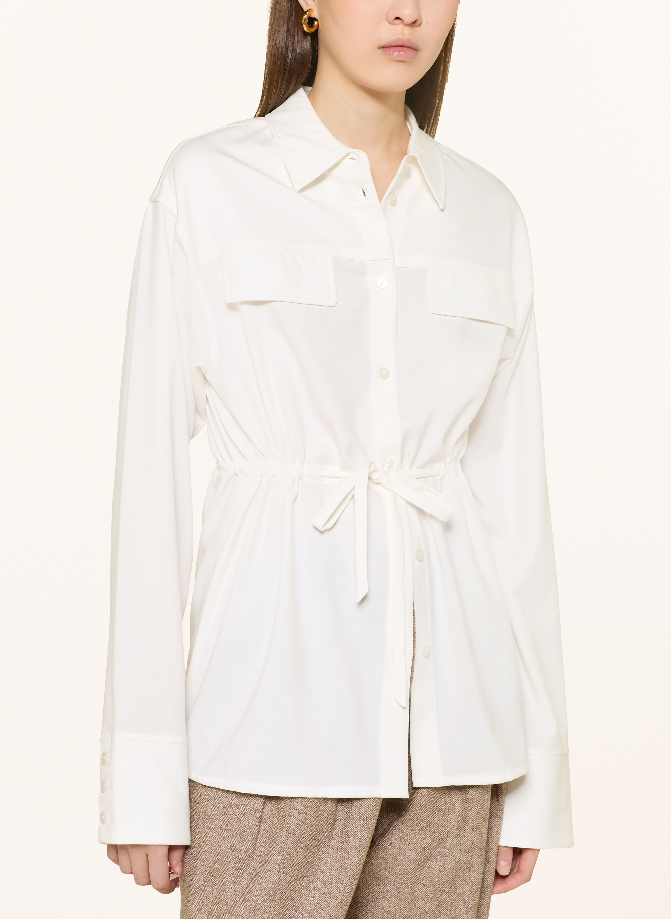 Thumbnail - Lezu Hemdbluse Shari weiss