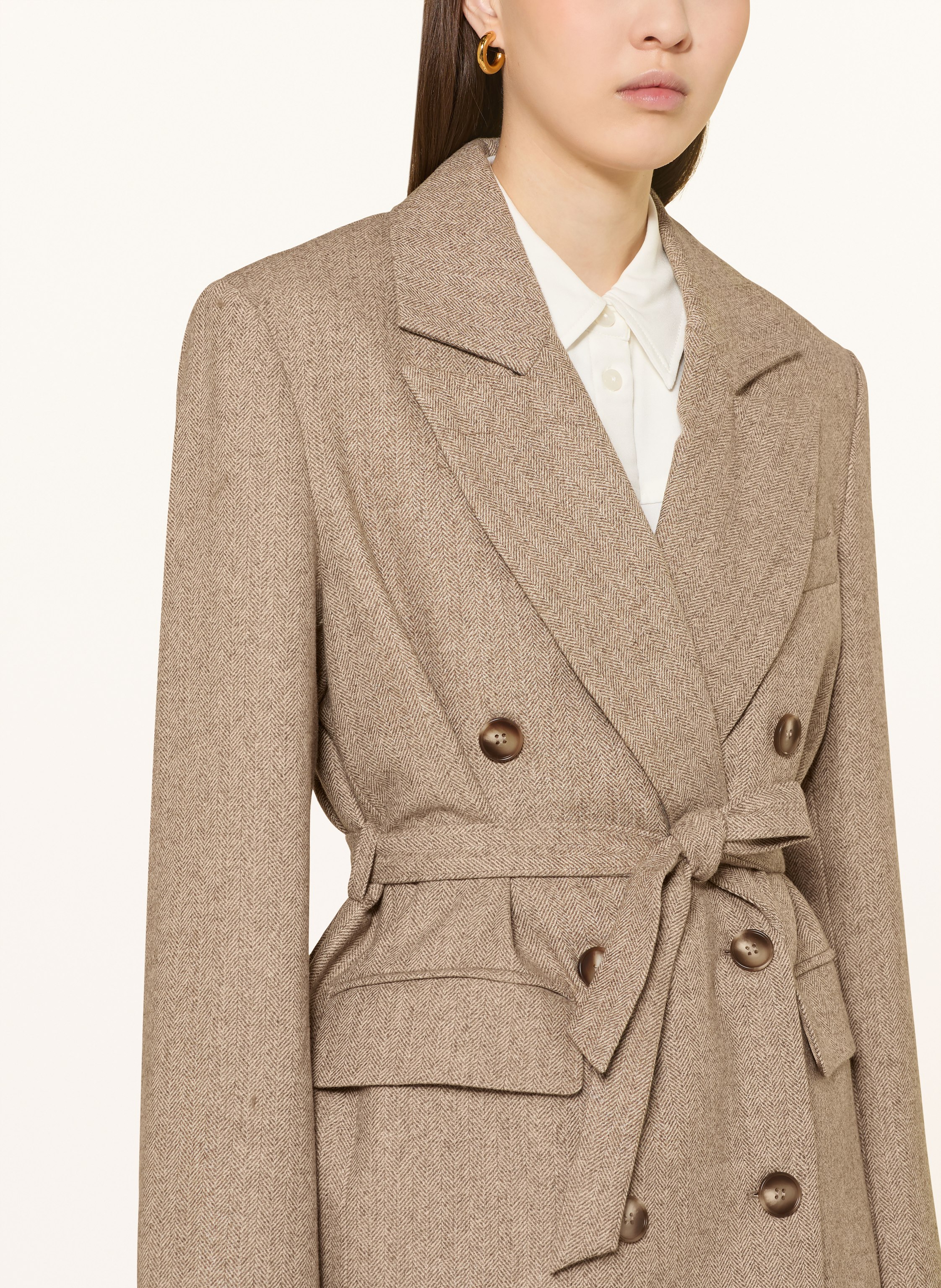 Thumbnail - Lezu Blazer Malou braun