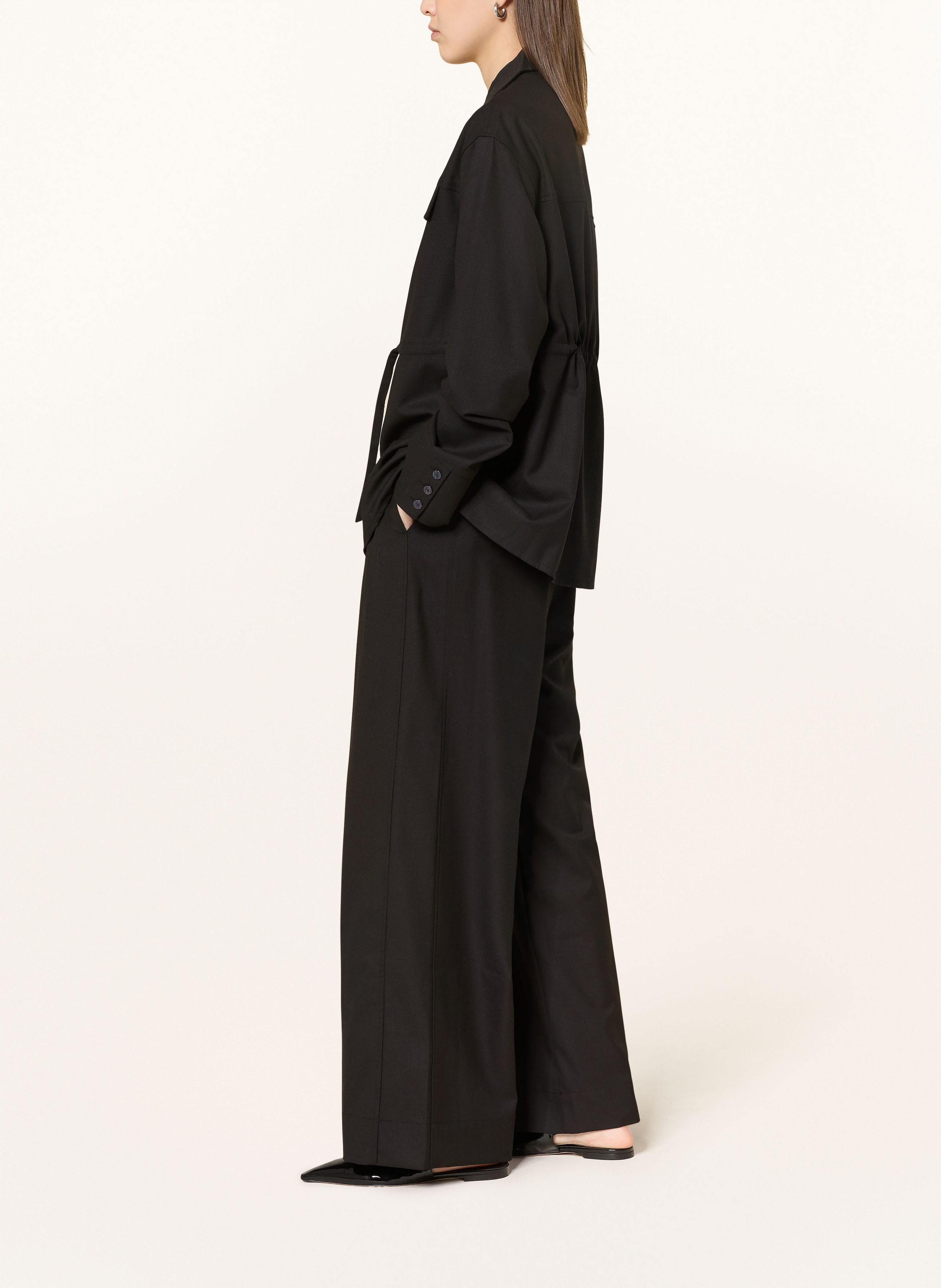 Thumbnail - Lezu Marlenehose Ada schwarz