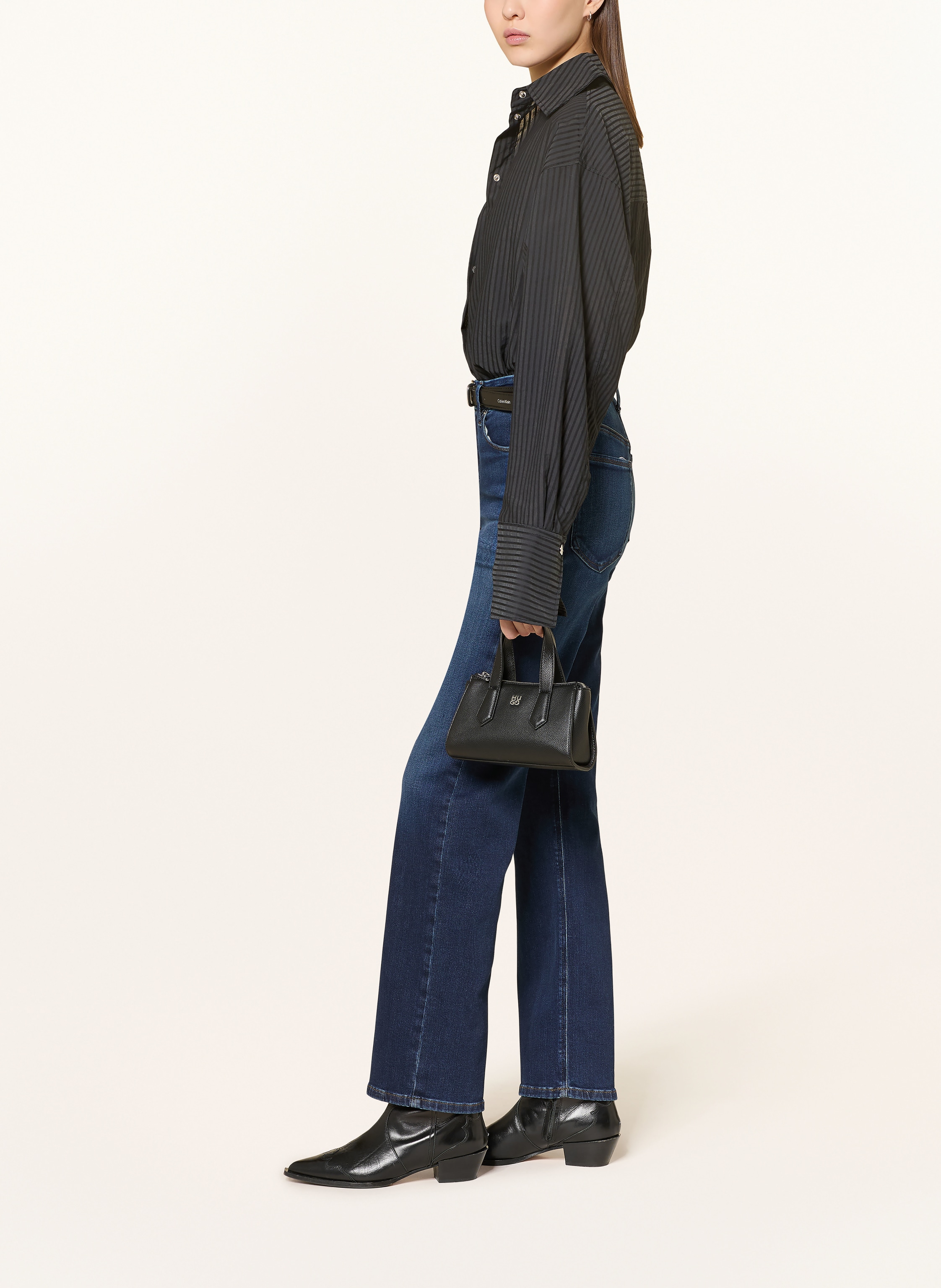 Thumbnail - Good American Straight Jeans blau