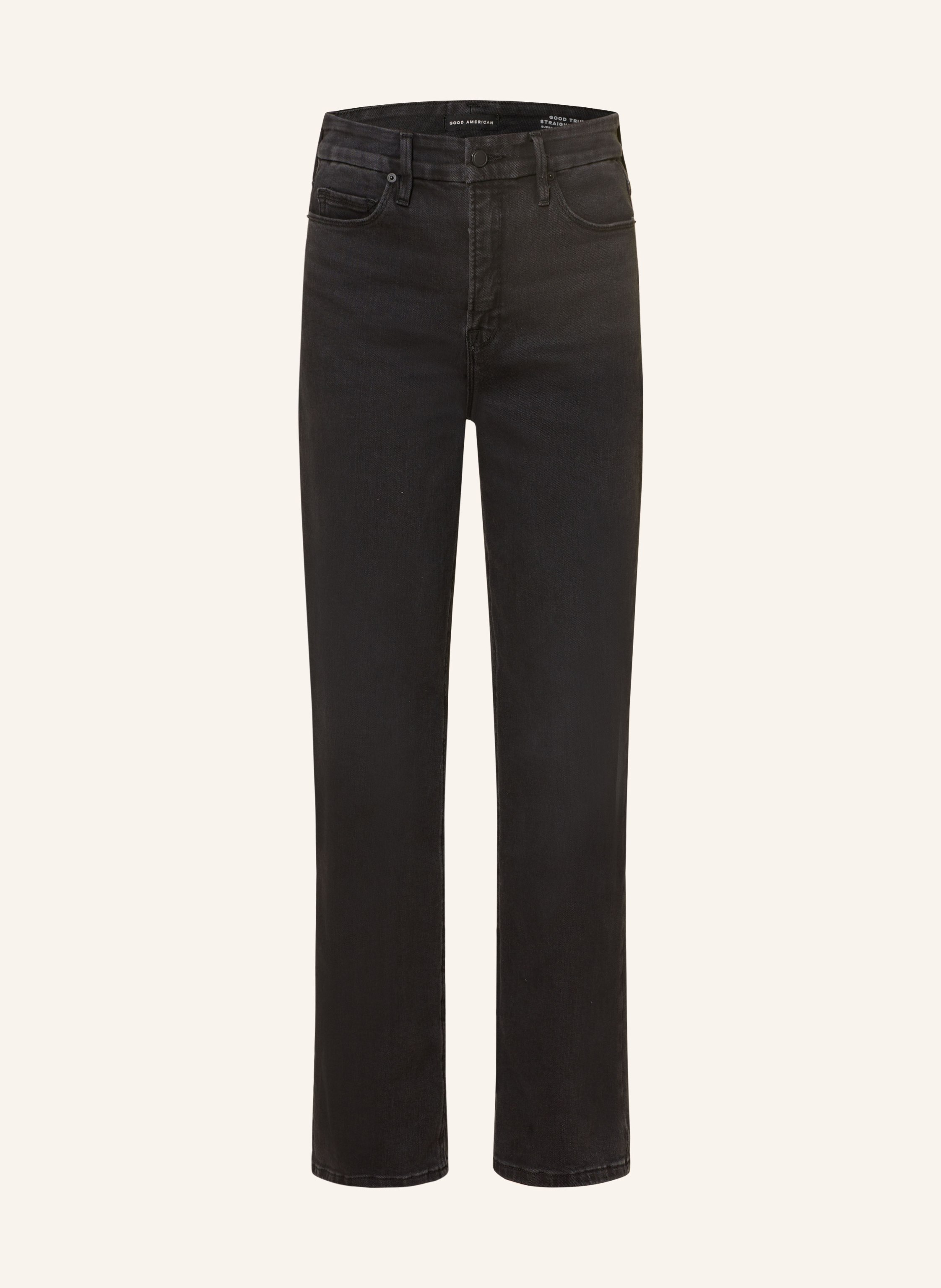 Good American Straight Jeans Good True schwarz