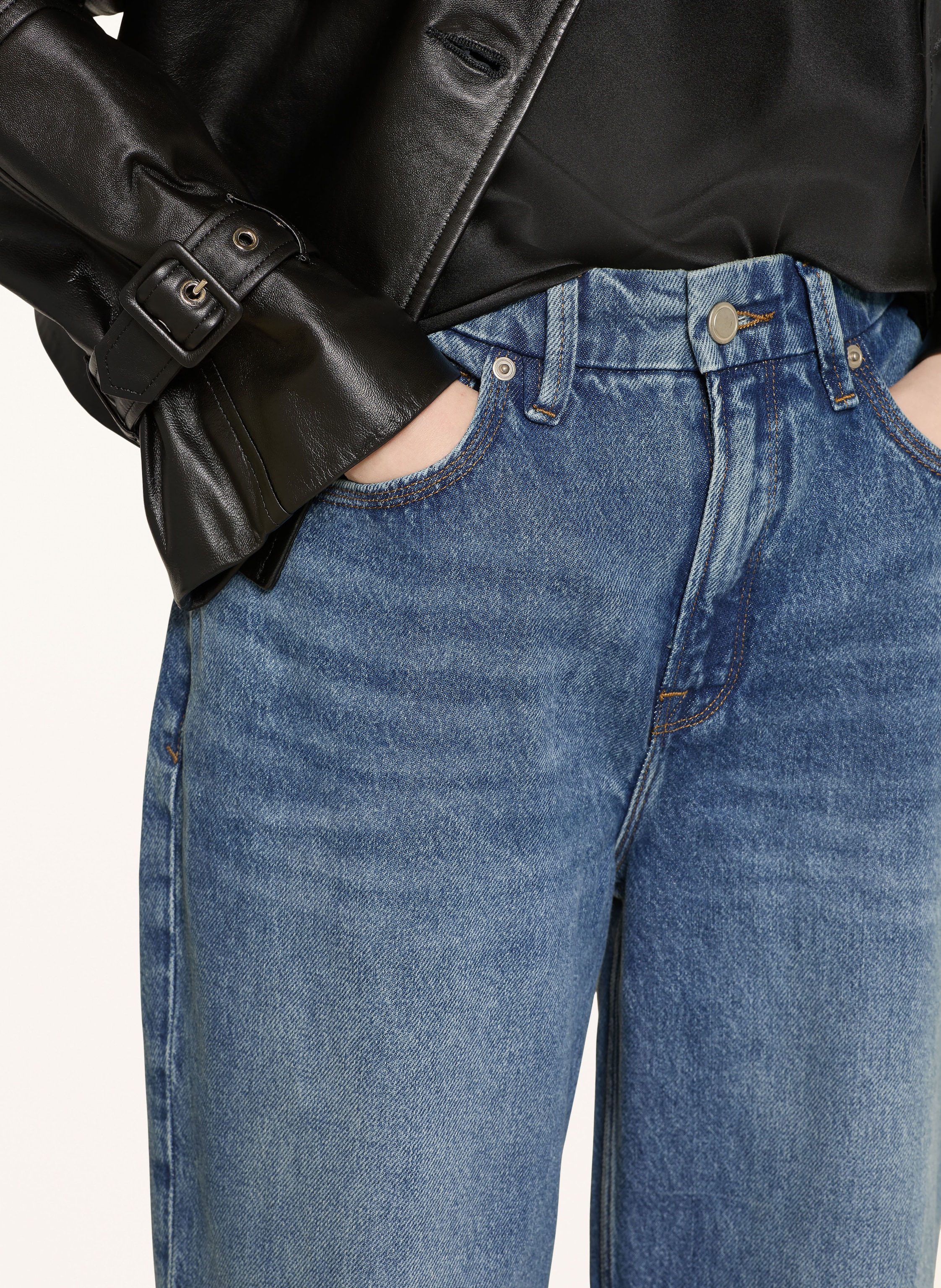 Thumbnail - Good American Wide Leg Jeans Good 90s blau