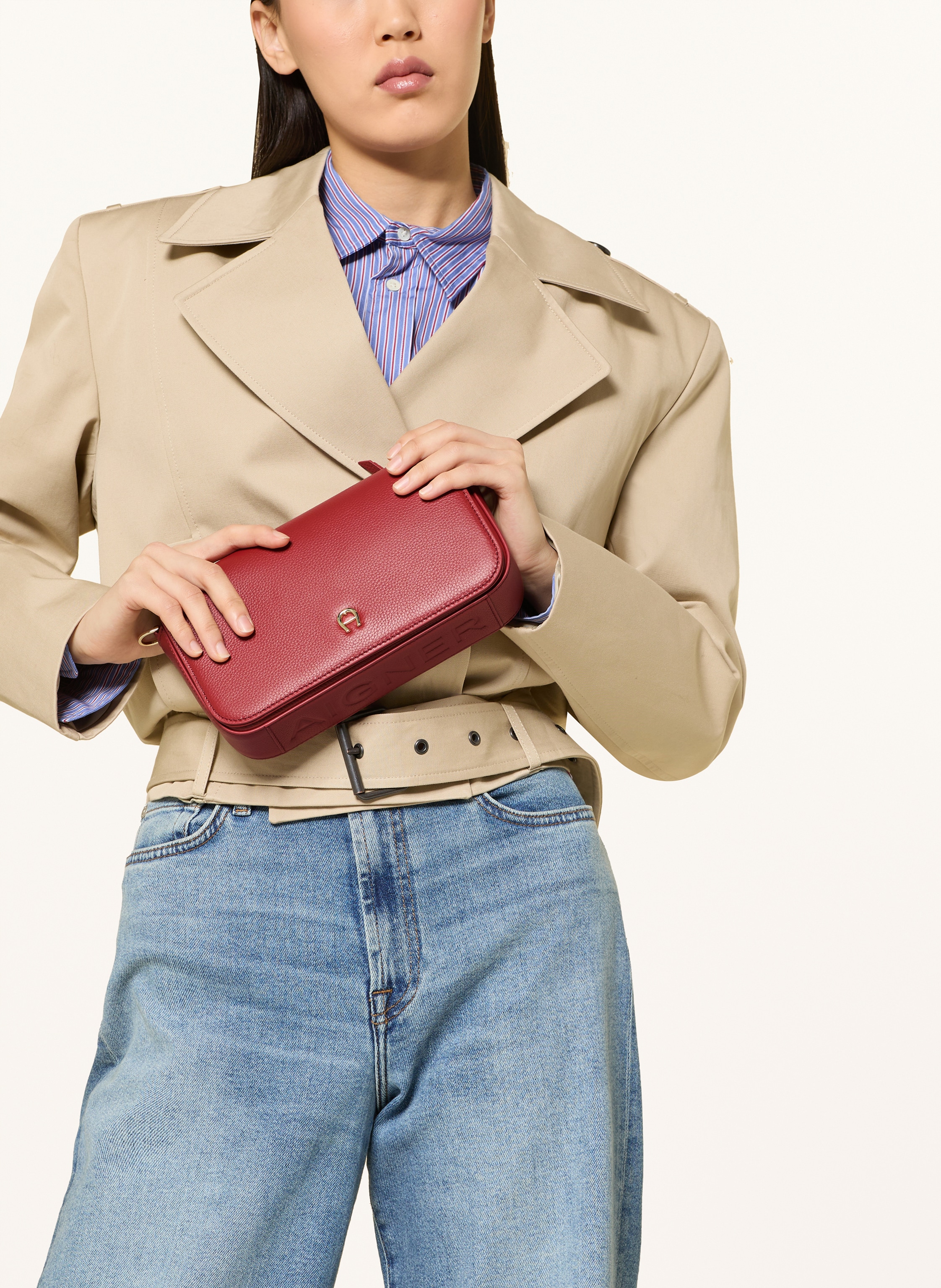 Thumbnail - Aigner Umhängetasche Zita Small rot