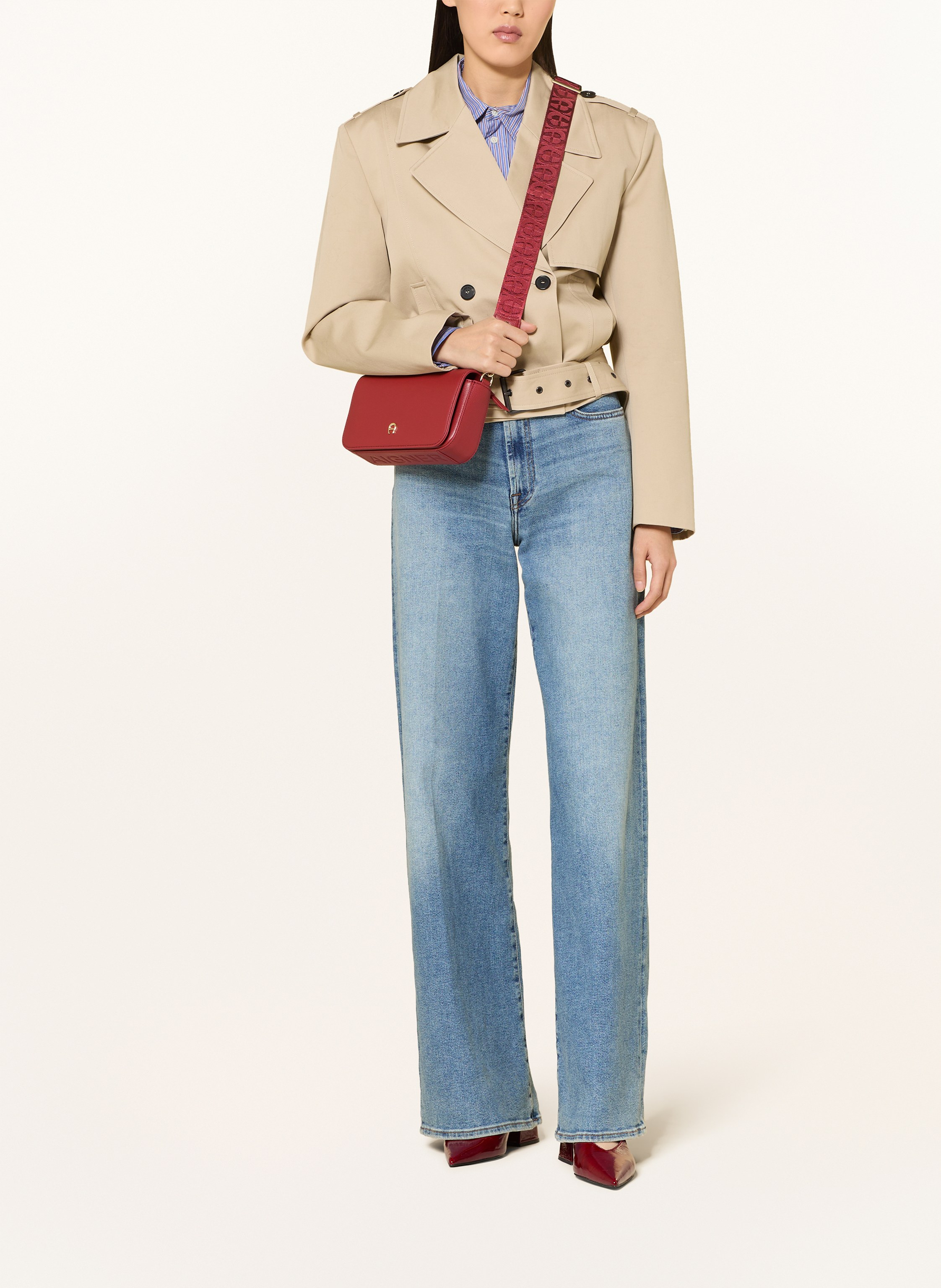 Thumbnail - Aigner Umhängetasche Zita Small rot