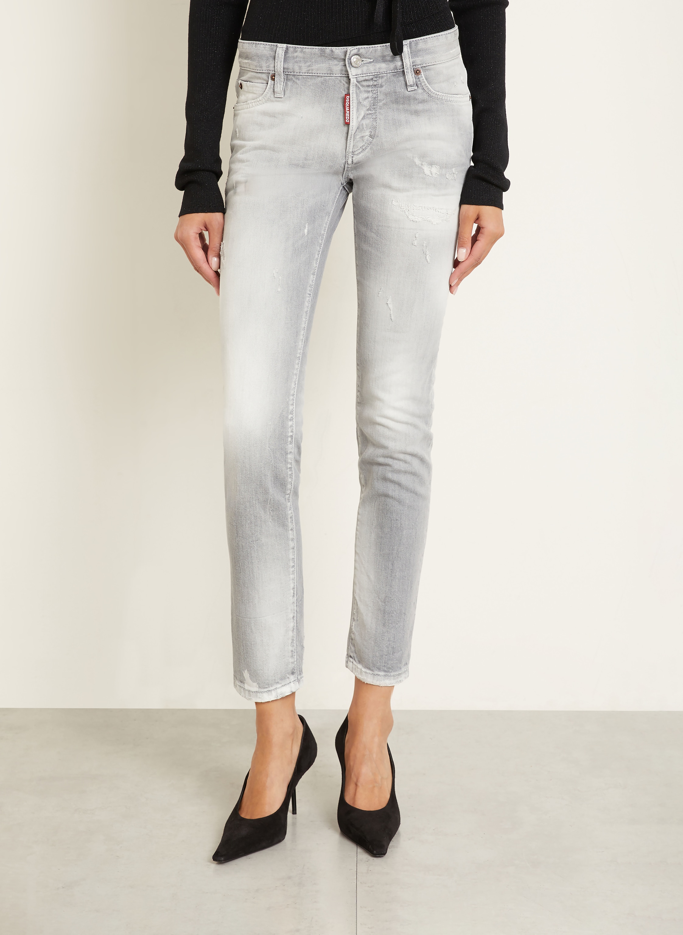 Thumbnail - dsquared2 Skinny Jeans grau