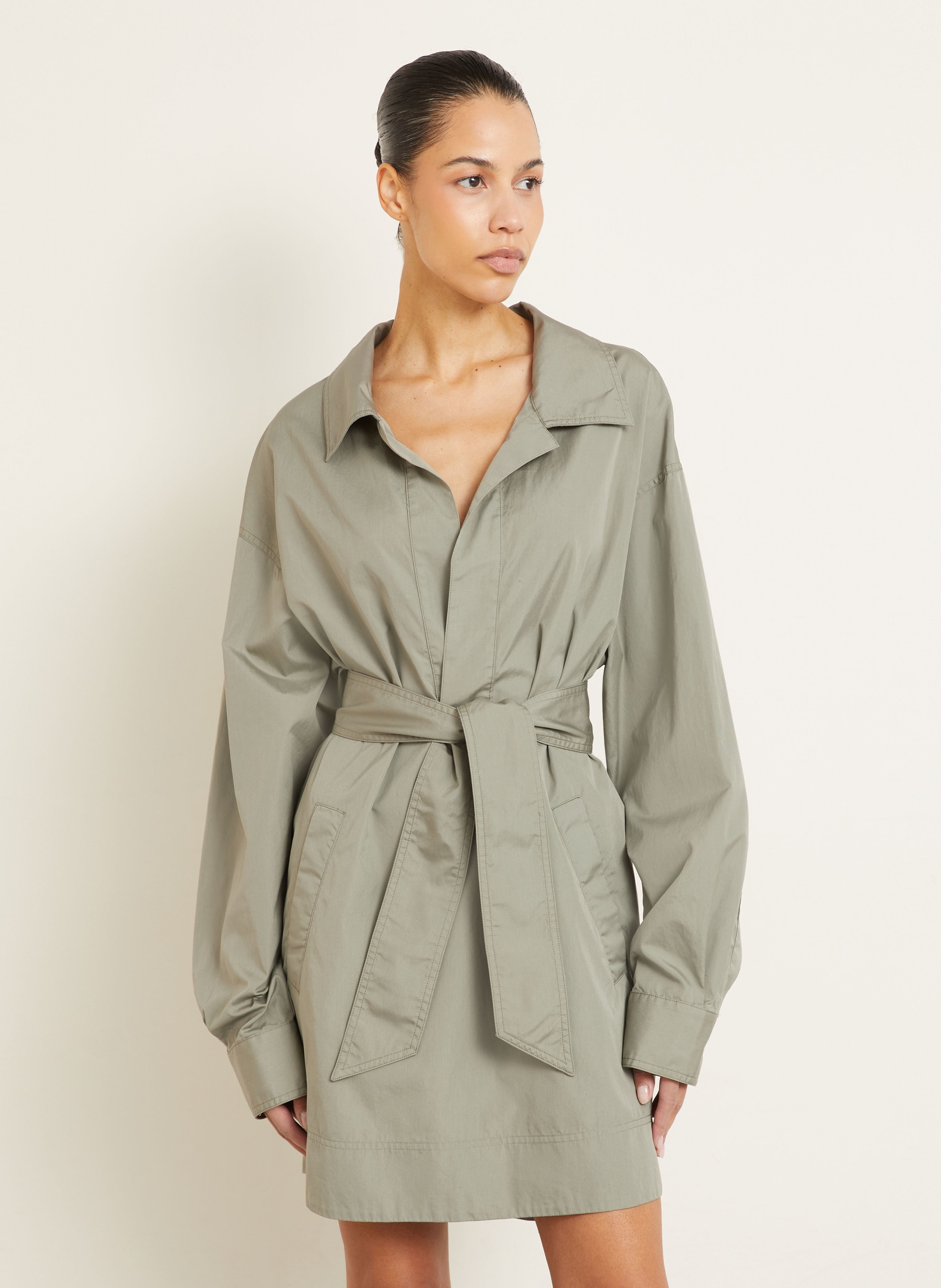 Thumbnail - dsquared2 Hemdblusenkleid gruen