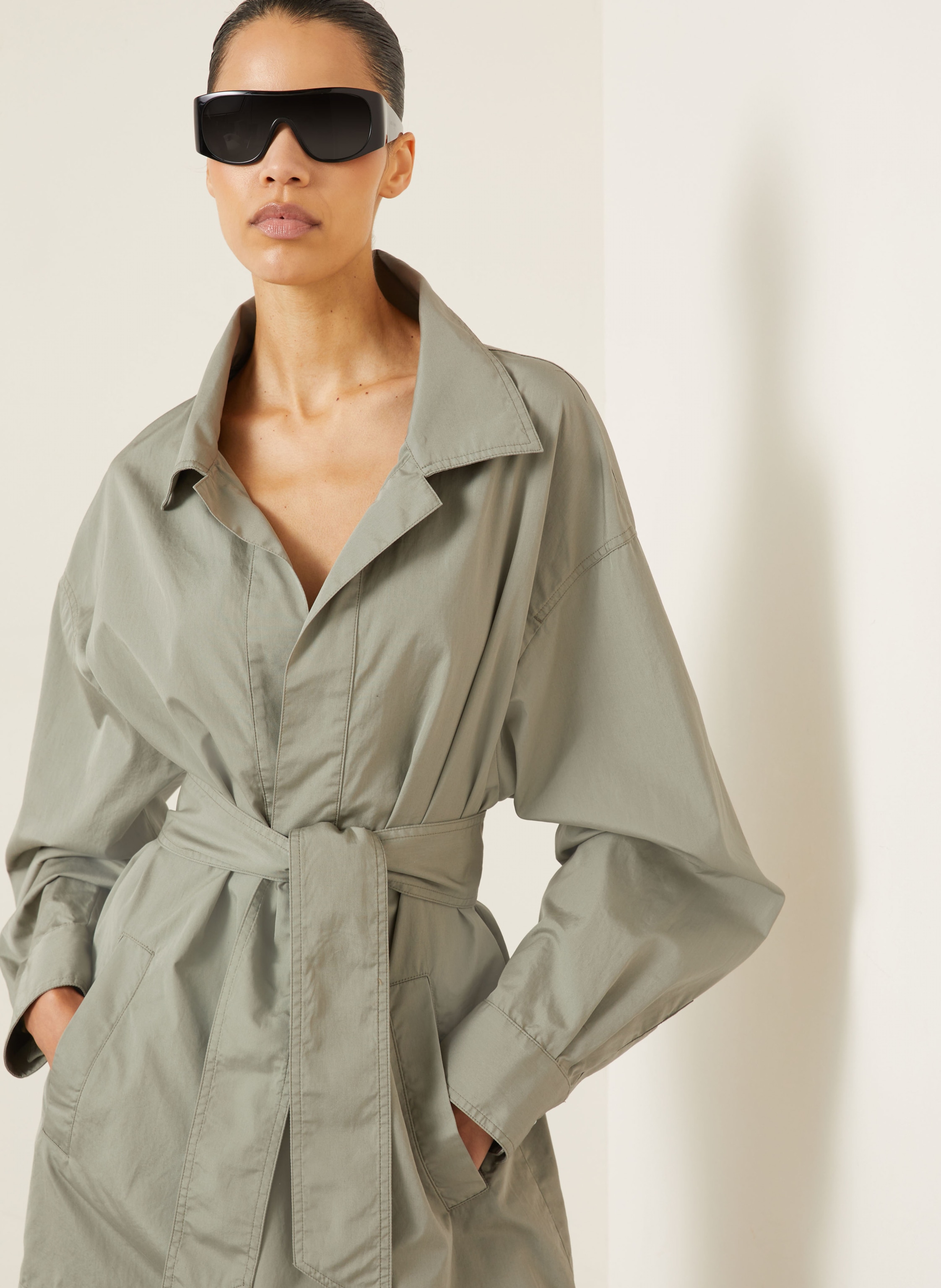 Thumbnail - dsquared2 Hemdblusenkleid gruen