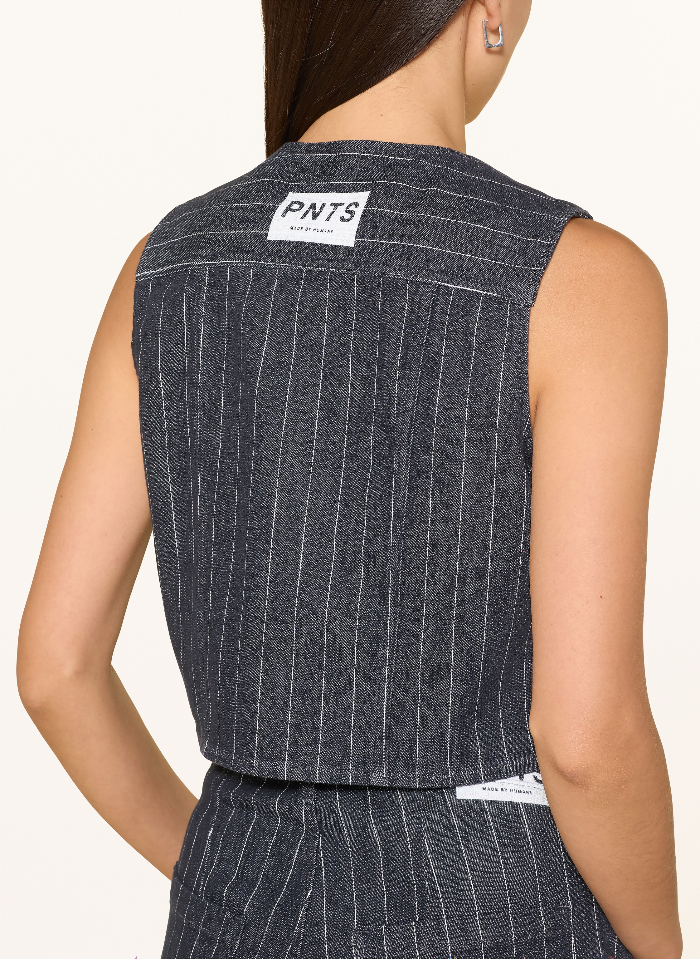 Thumbnail - Pnts Jeansweste The Suit Up blau