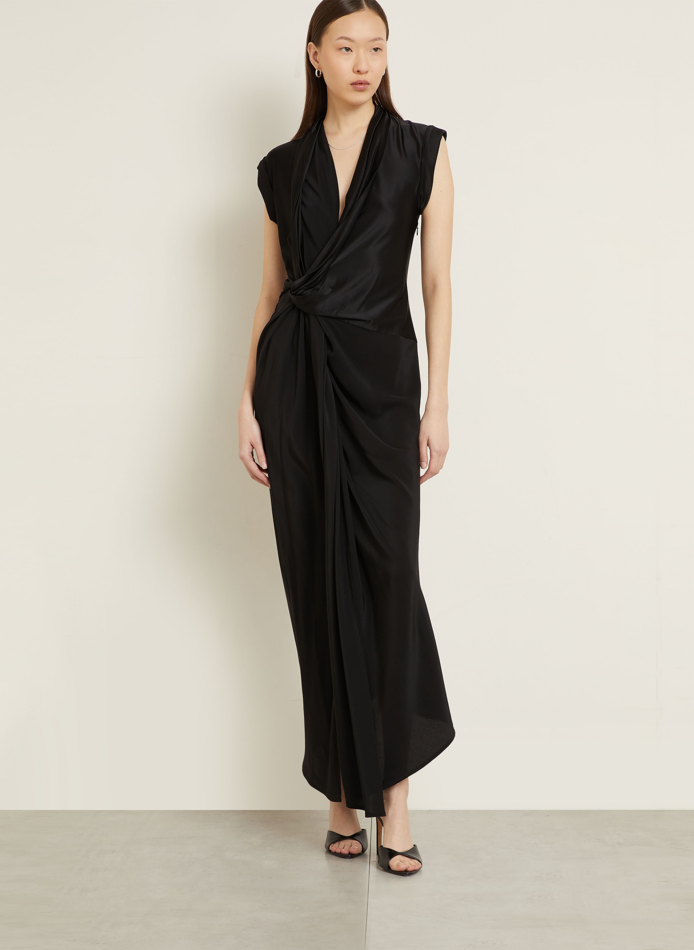 Thumbnail - Victoria Beckham Abendkleid schwarz