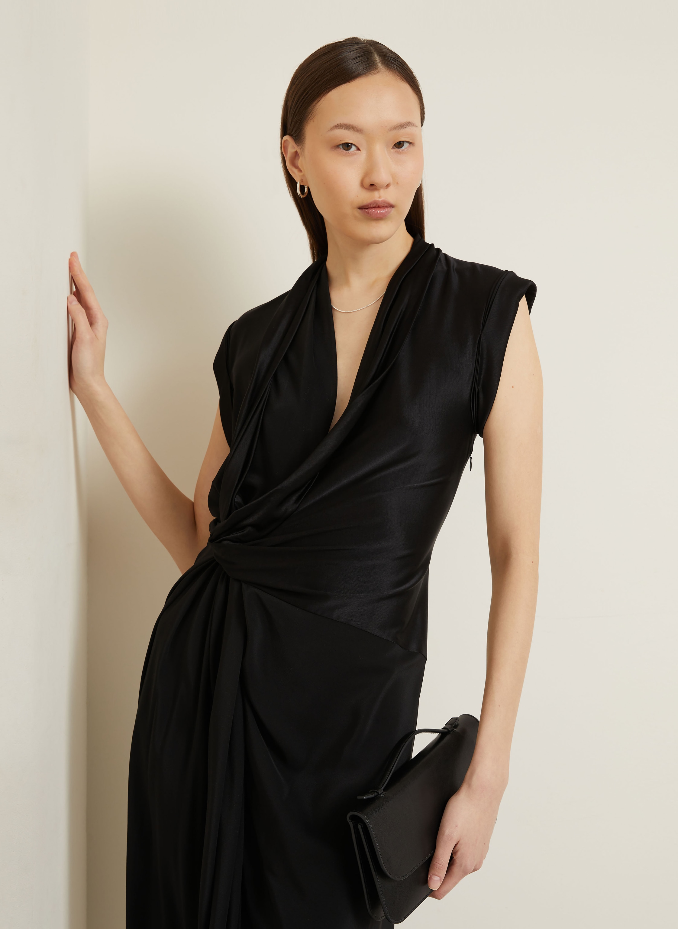 Thumbnail - Victoria Beckham Abendkleid schwarz