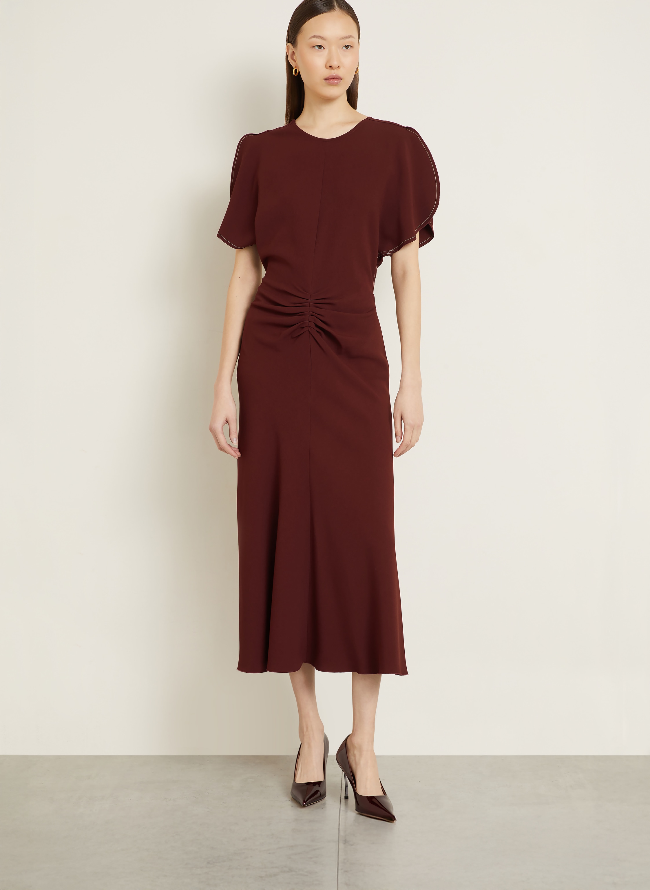 Thumbnail - Victoria Beckham Abendkleid rot