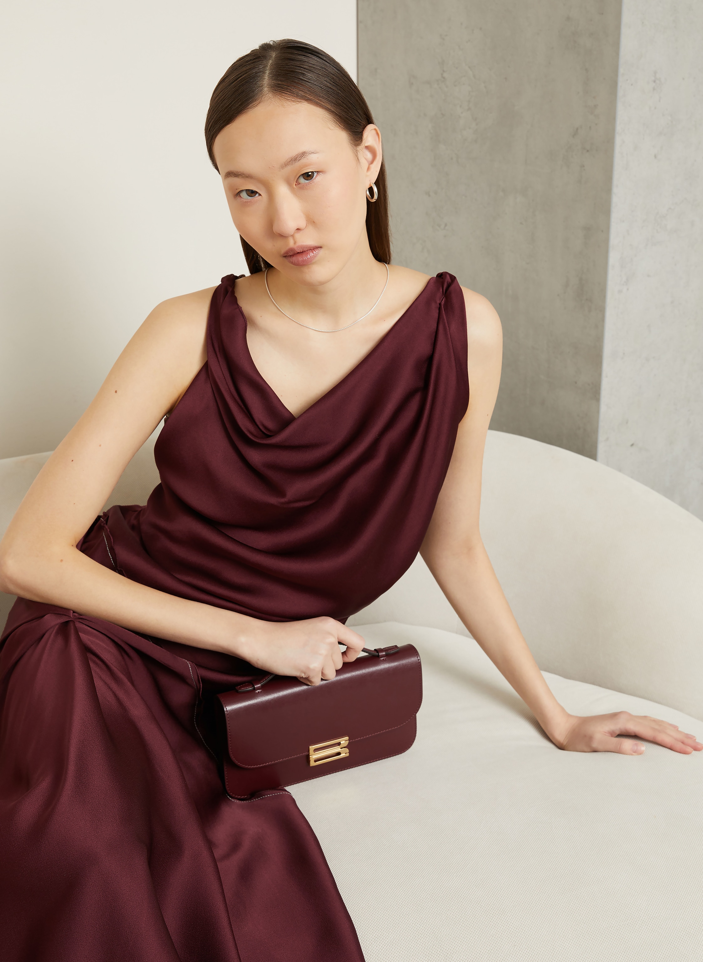 Thumbnail - Victoria Beckham Abendkleid rot