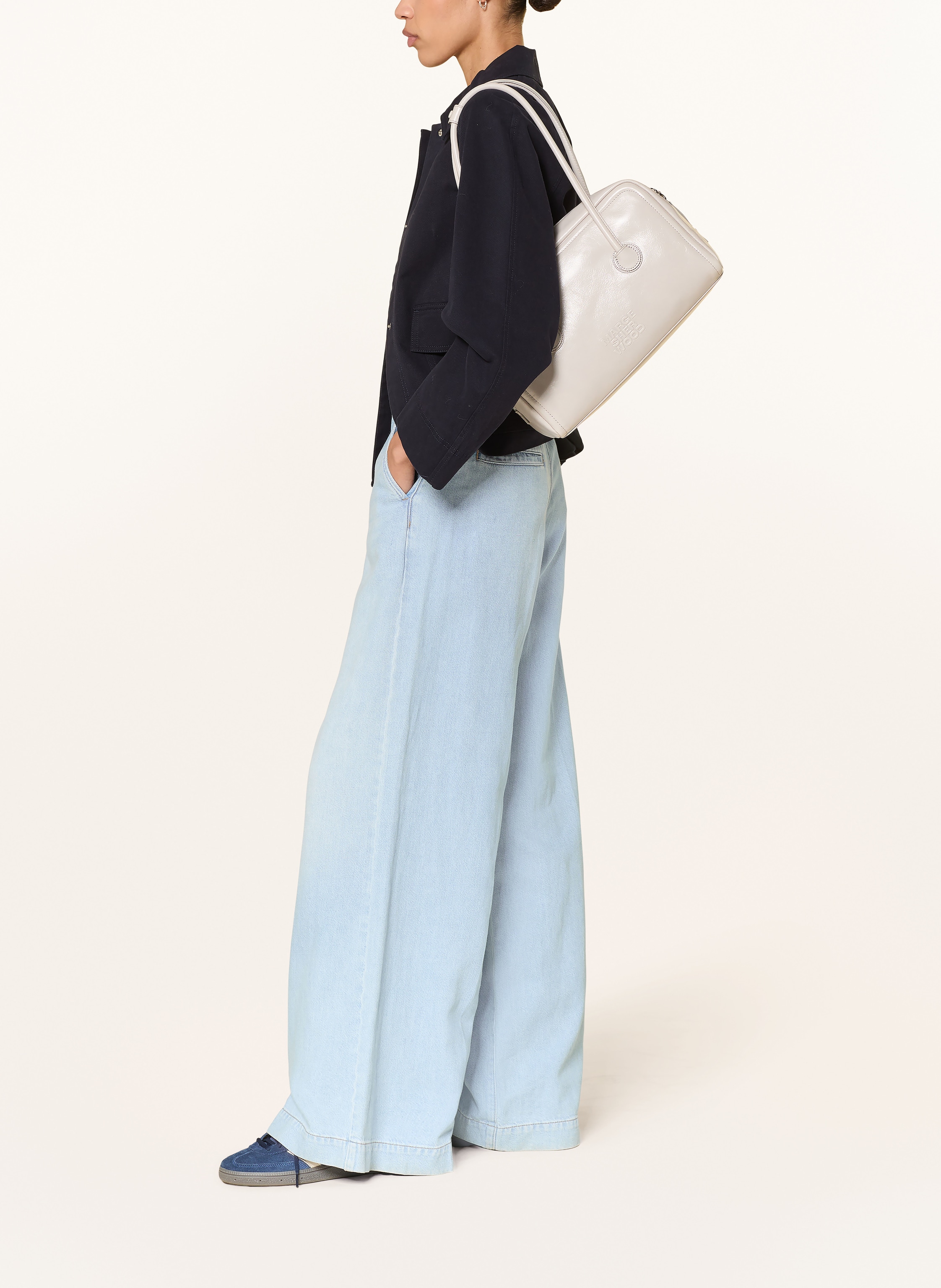 Thumbnail - Rossi Wide Leg Jeans Ivon blau