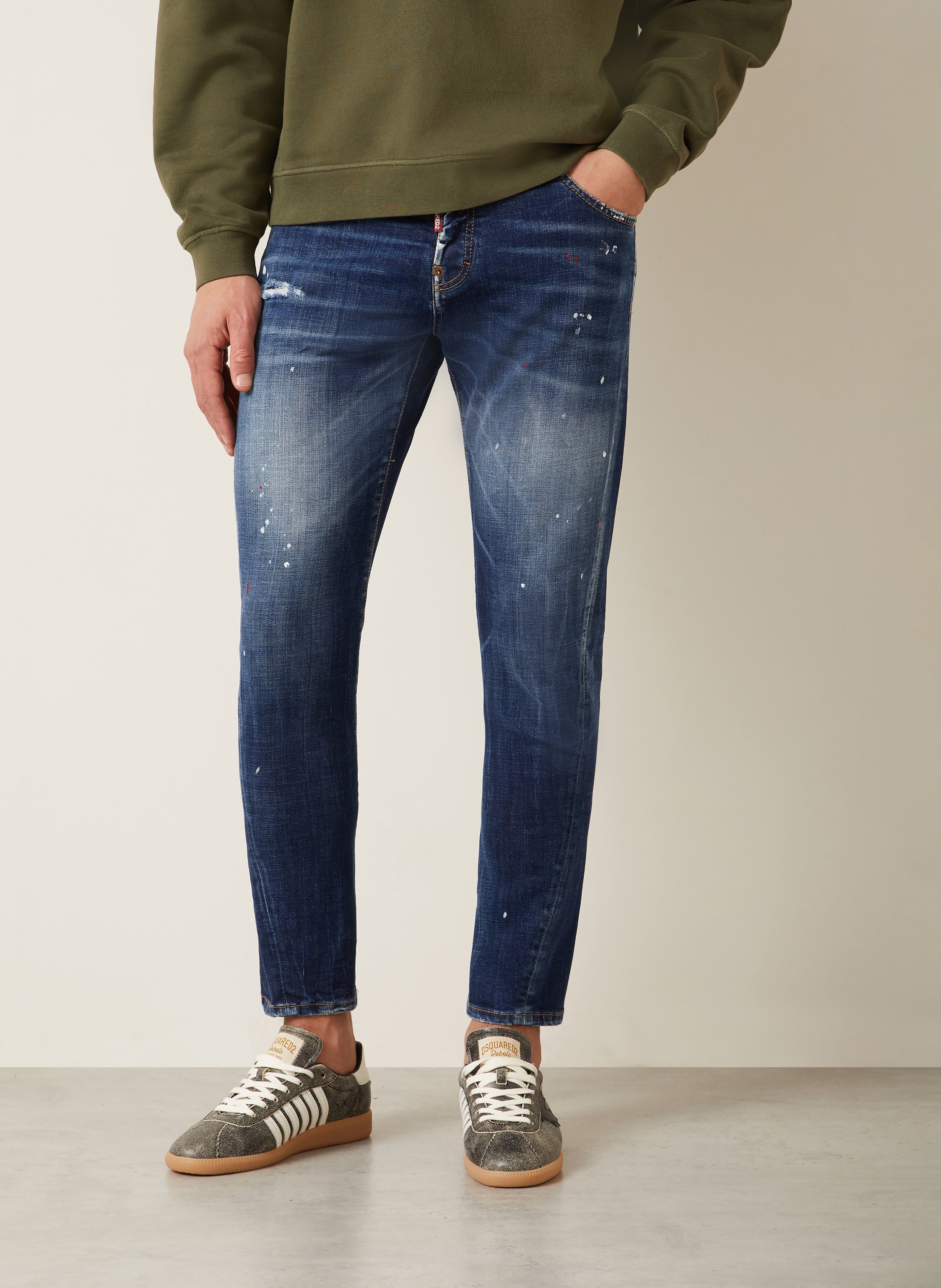 Thumbnail - dsquared2 Jeans Slim Fit blau
