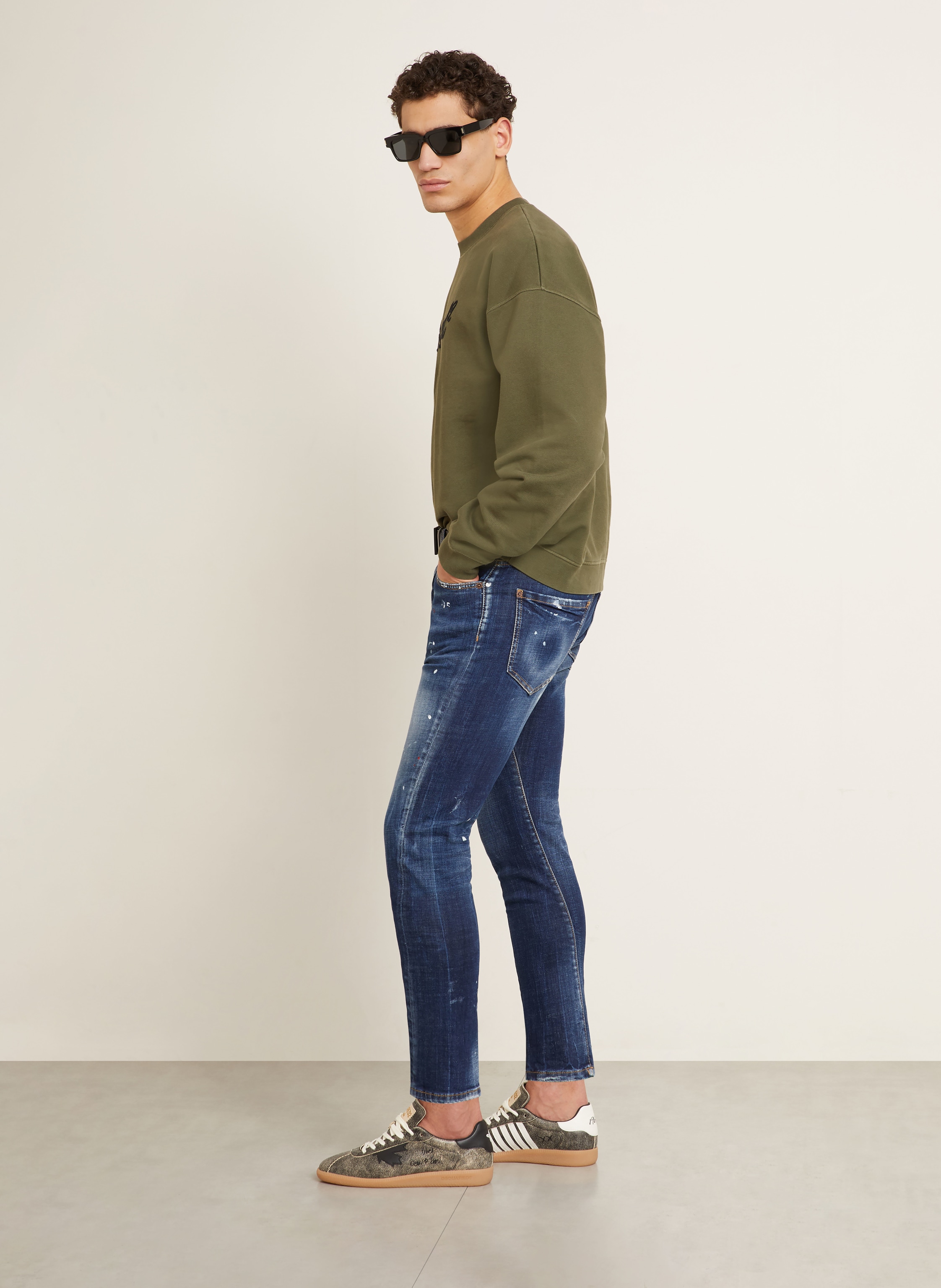 Thumbnail - dsquared2 Jeans Slim Fit blau