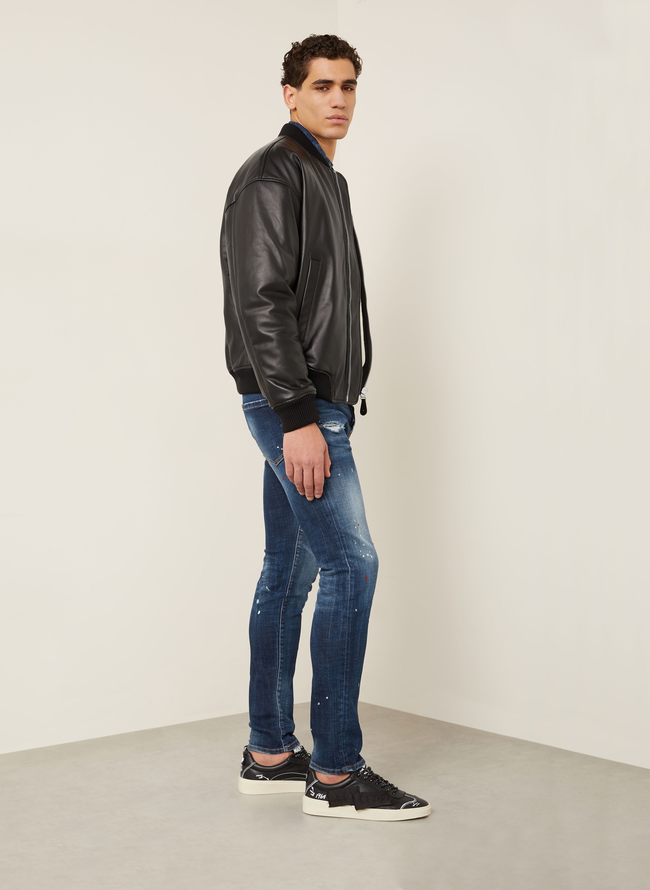 Thumbnail - dsquared2 Jeans Teddy Extra Slim Fit blau